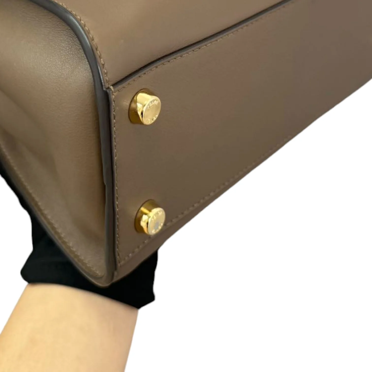 Peekaboo Iseeu Small Calfskin Leather Taupe GHW - Image 6