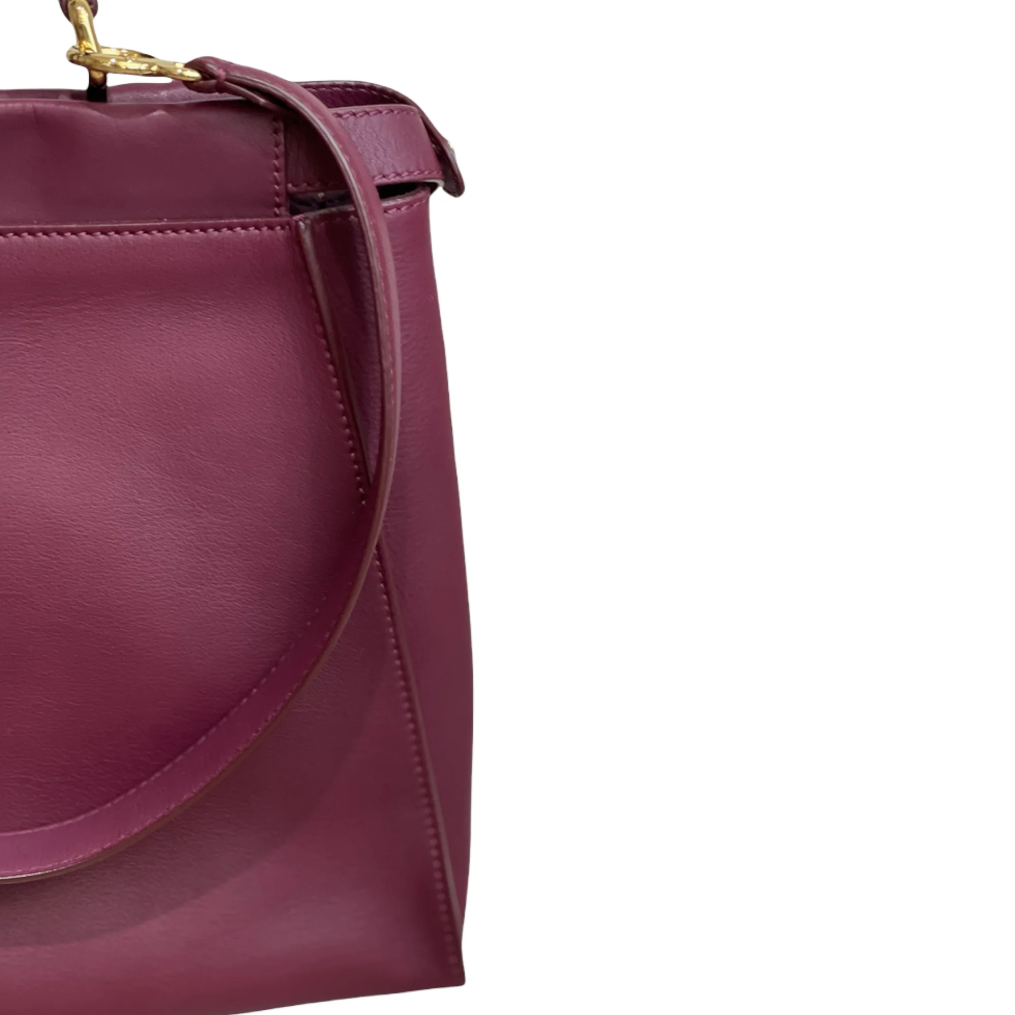 Peekaboo Large Leather Red GHW - Image 3