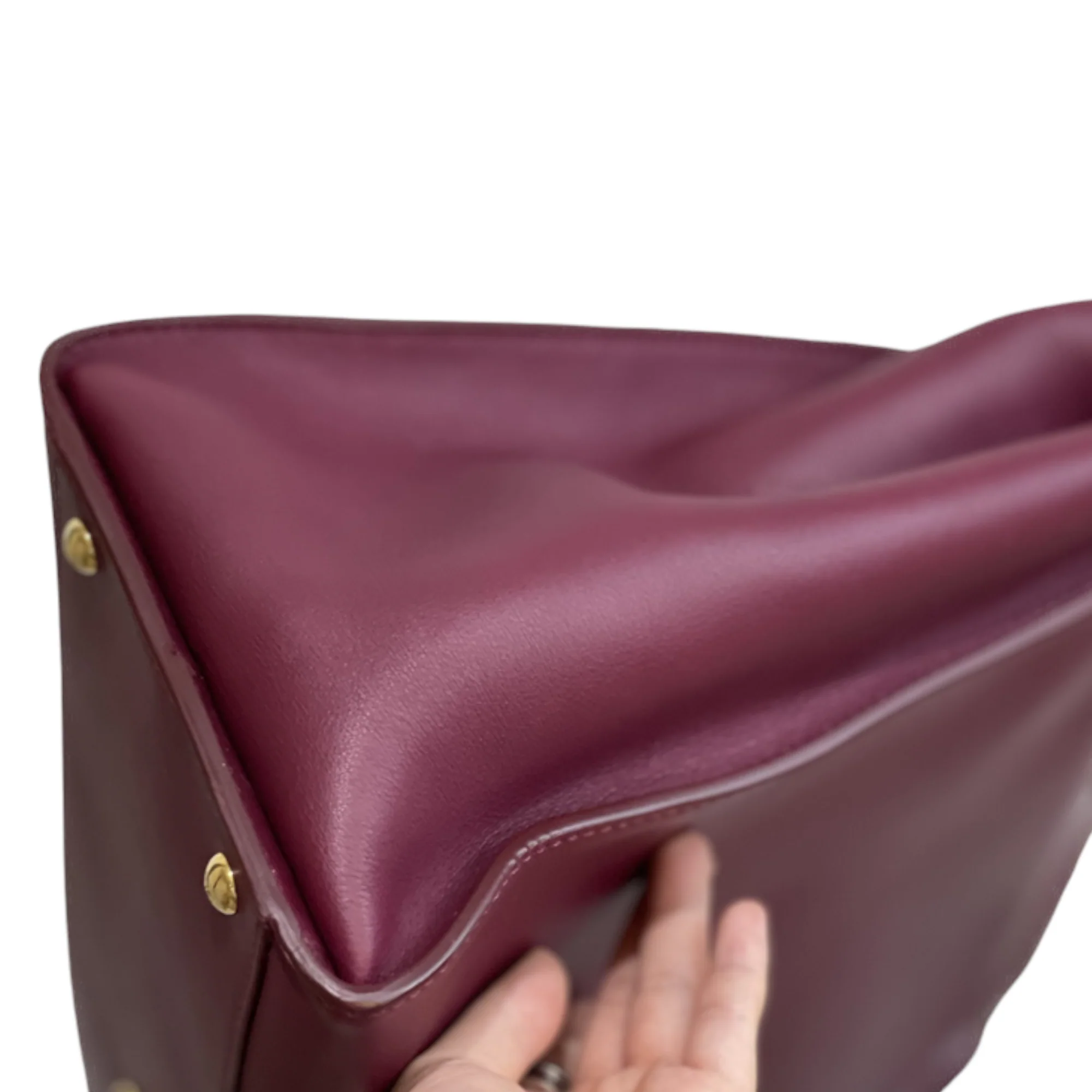 Peekaboo Large Leather Red GHW - Image 4