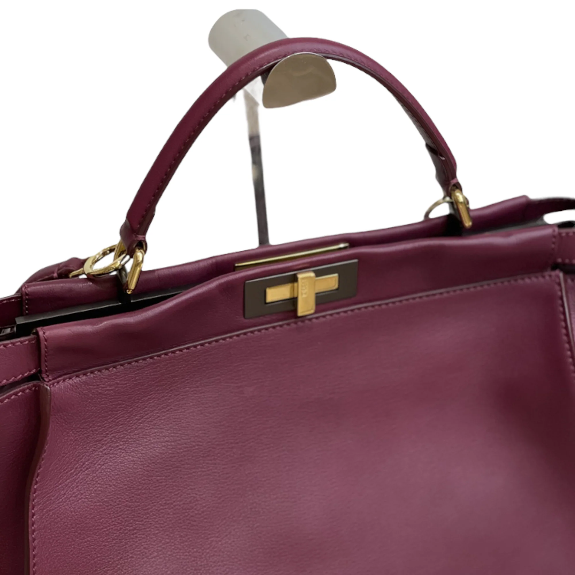 Peekaboo Large Leather Red GHW - Image 5