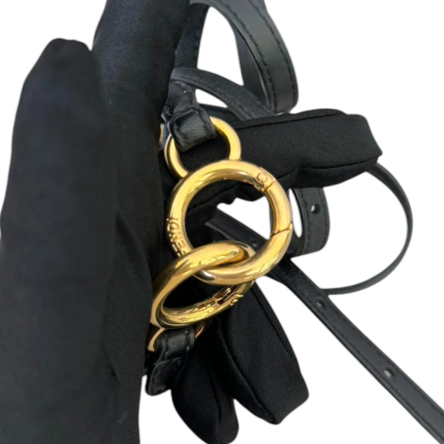 Peekaboo Satchel Mini Nappa Lambskin Leather Black GHW - Image 14