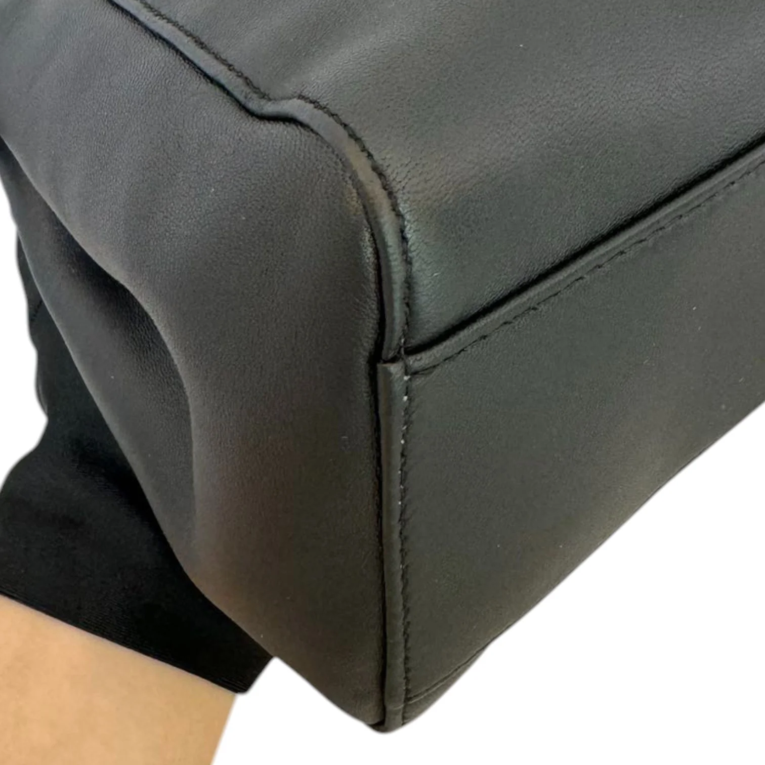 Peekaboo Satchel Mini Nappa Lambskin Leather Black GHW - Image 6