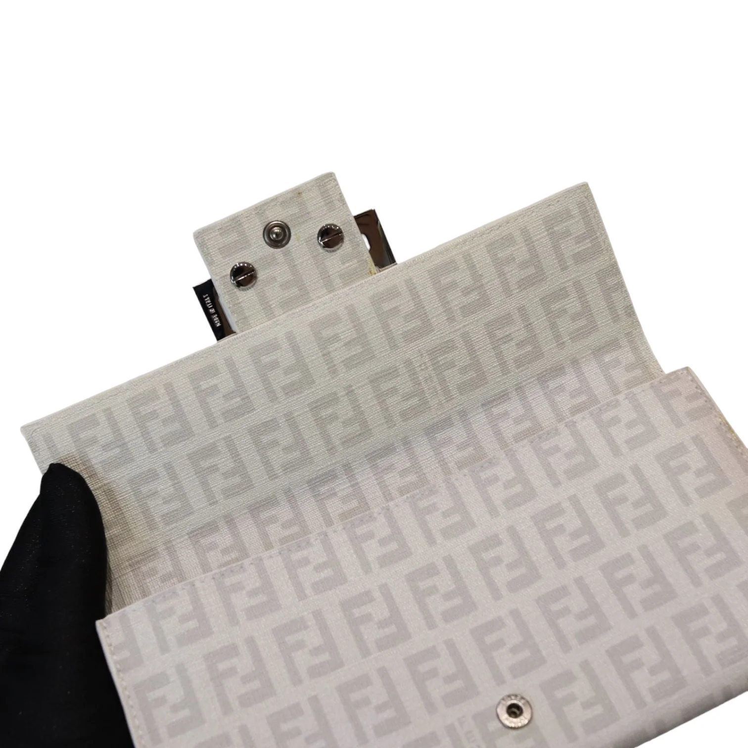 Vintage Zucca Monogram Continental Wallet - Image 7