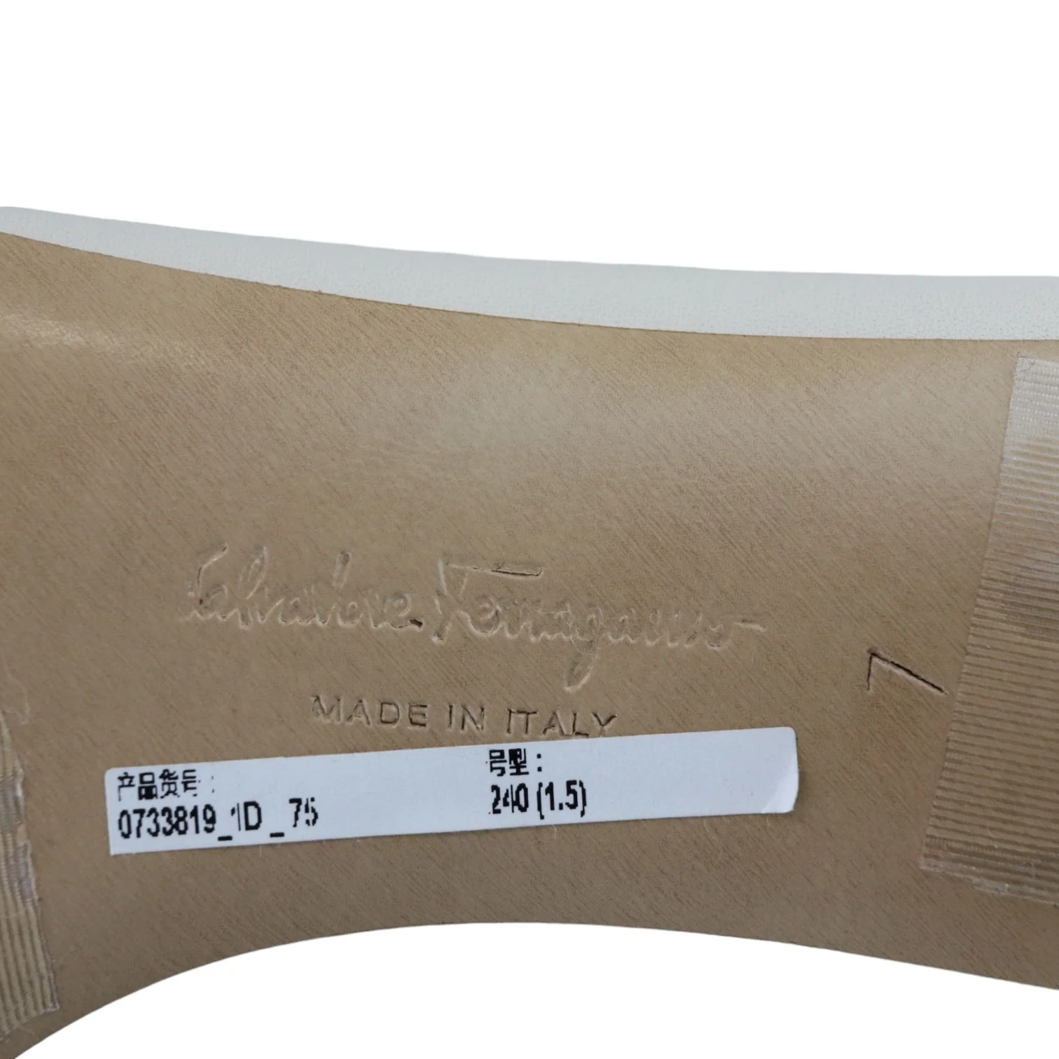 Vara Bow Shell Pumps Calfskin White Size 7 GHW - Image 18
