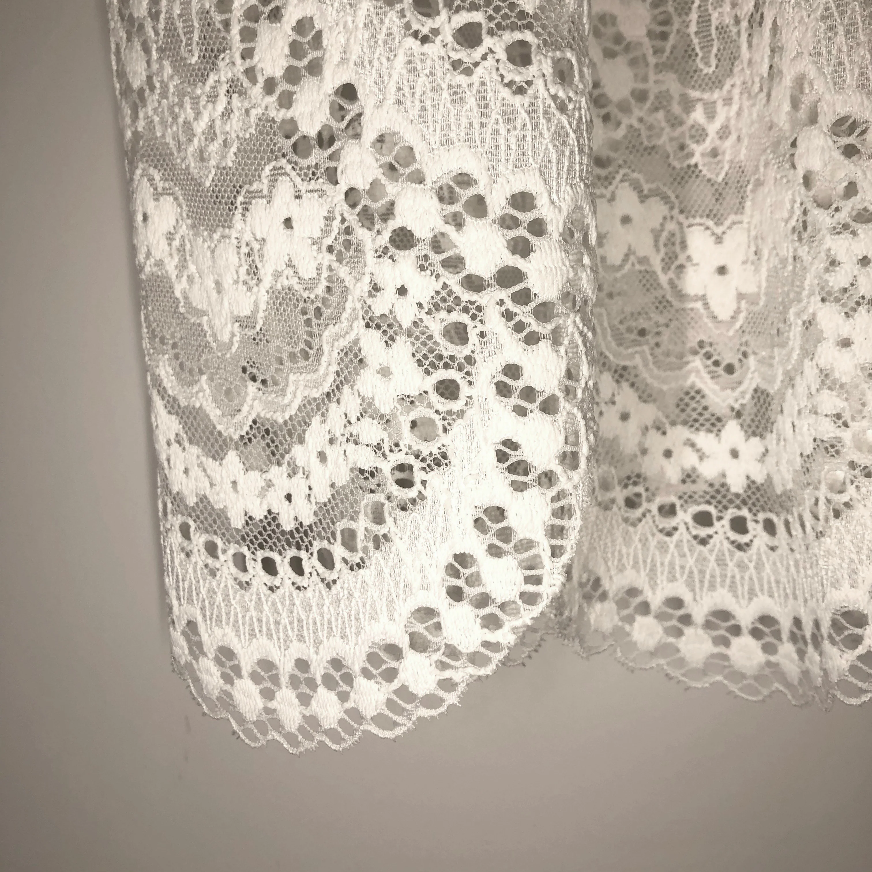 Rosalita Lace Skirt in White - Image 4