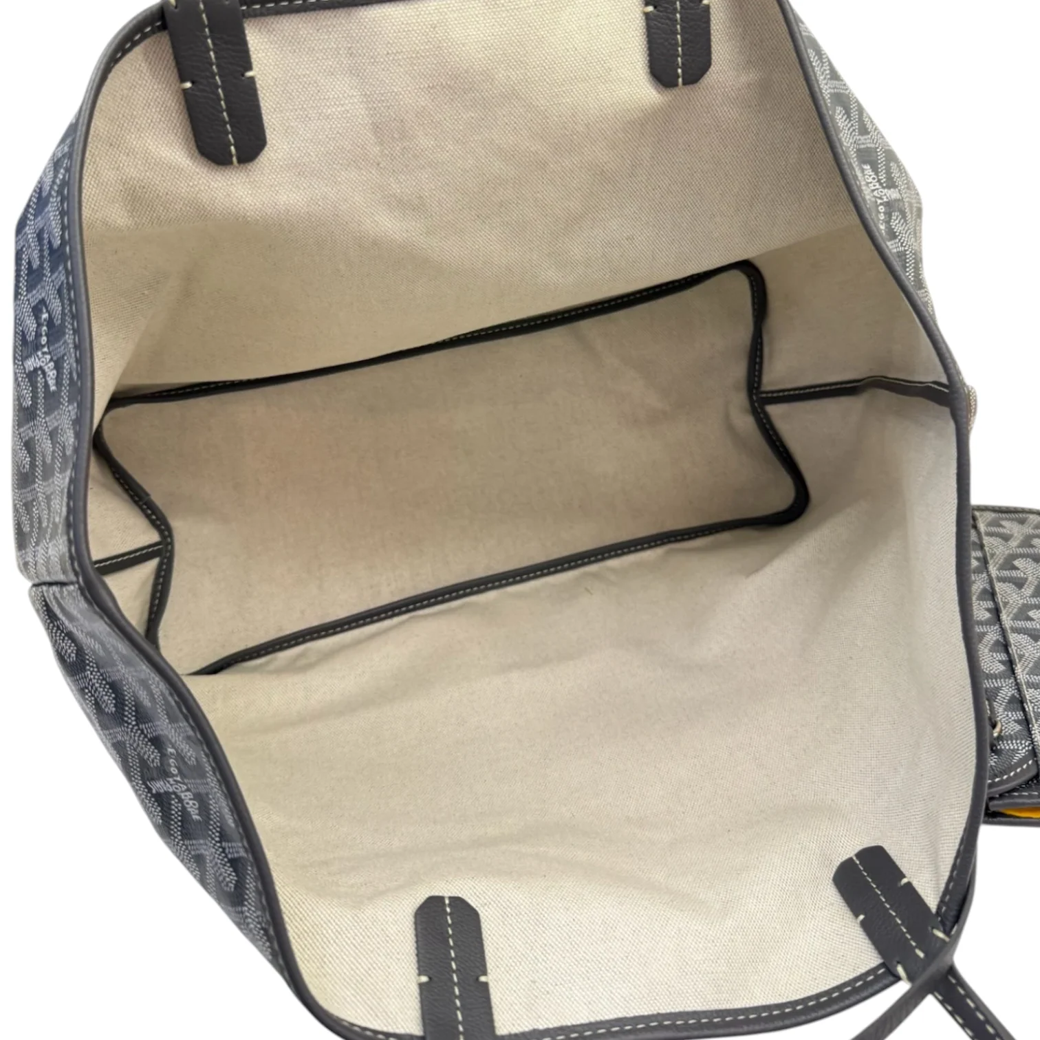 Saint Louis PM Goyardine Canvas Grey SHW - Image 18