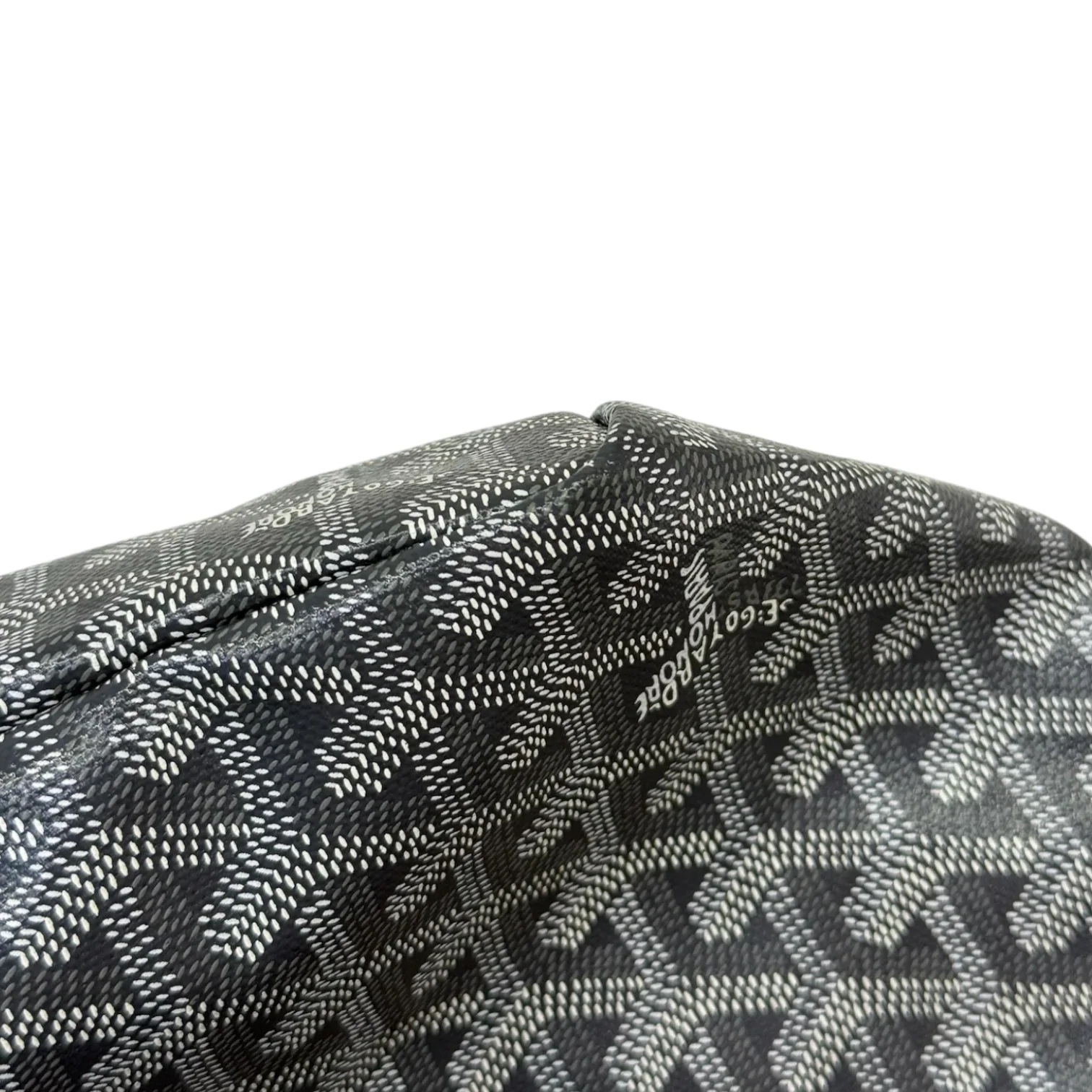 Saint Louis PM Goyardine Canvas Grey SHW - Image 5