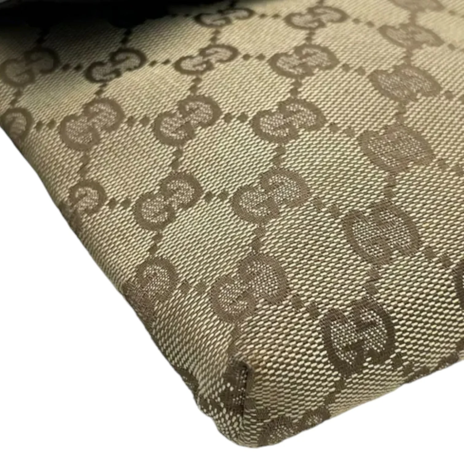Double Pocket Waist Bag GG Supreme Monogram Canvas Beige SHW - Image 6