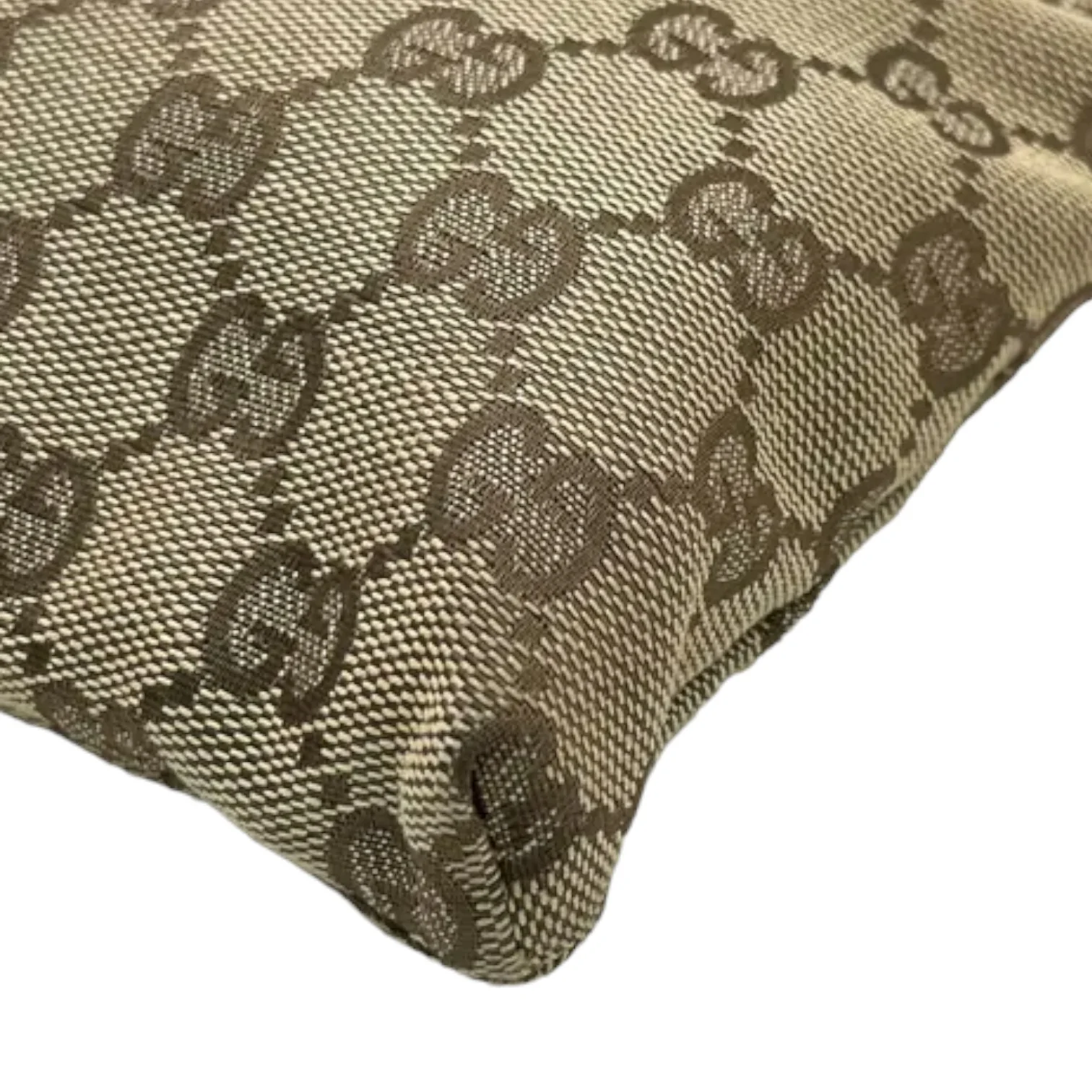 Double Pocket Waist Bag GG Supreme Monogram Canvas Beige SHW - Image 7