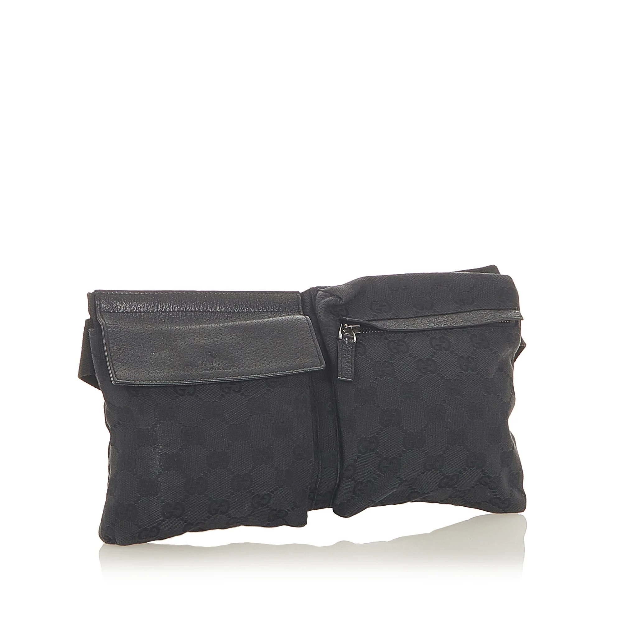 GG Canvas Belt Bag Black - Image 2