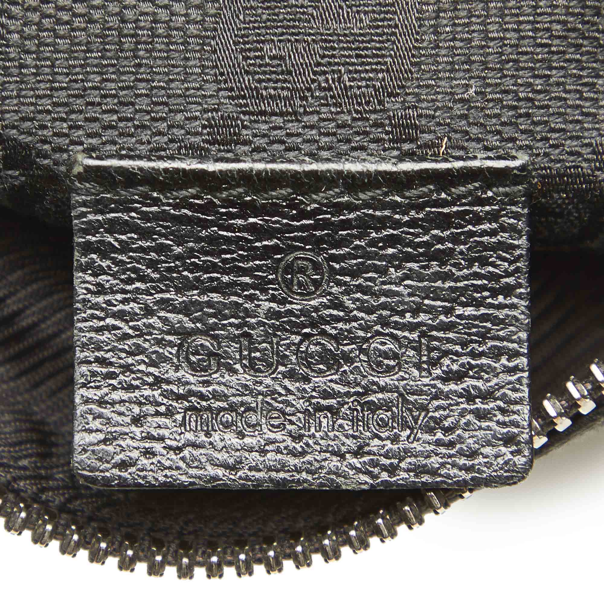 GG Canvas Belt Bag Black - Image 6
