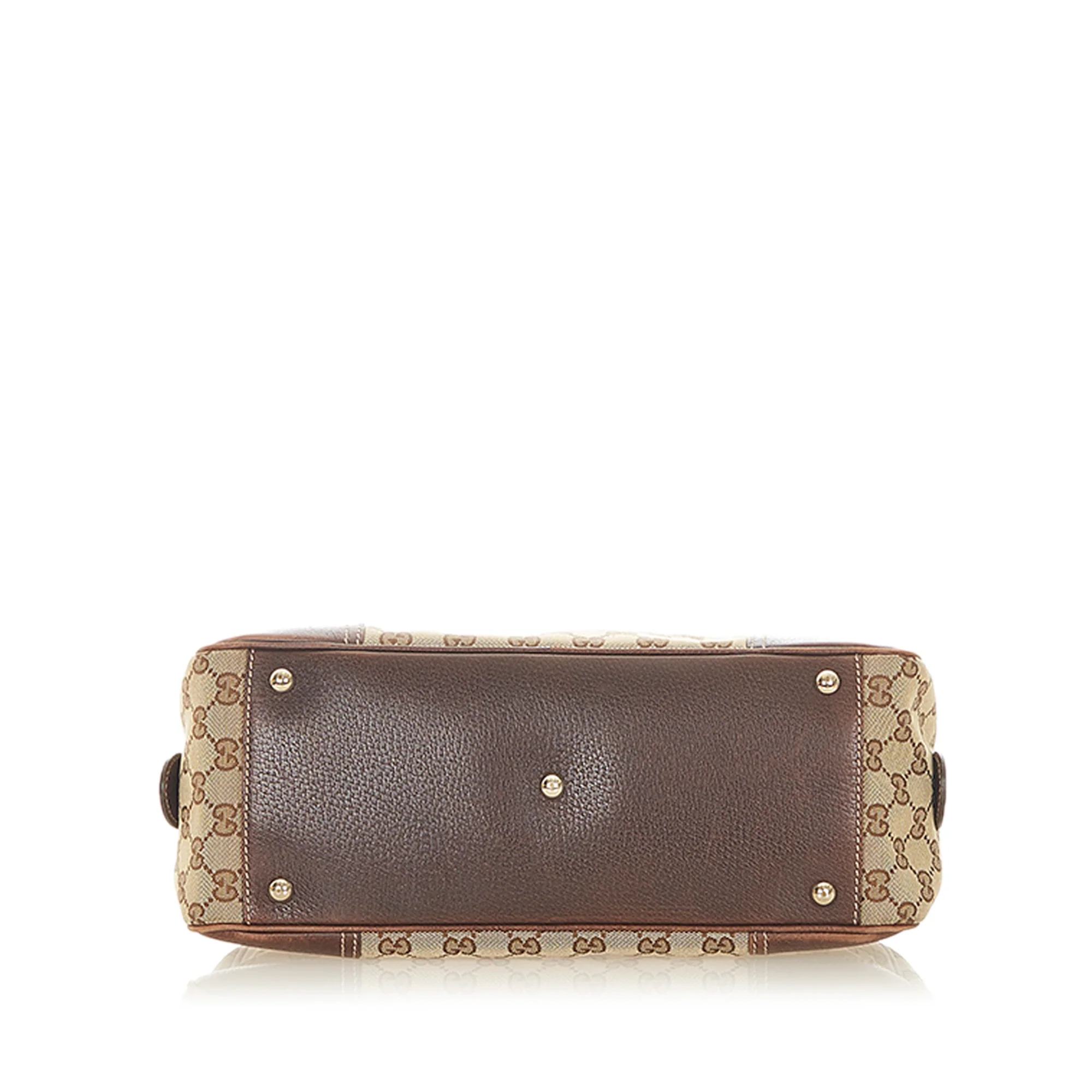 Gucci GG Canvas Princy Handbag Brown - Image 4