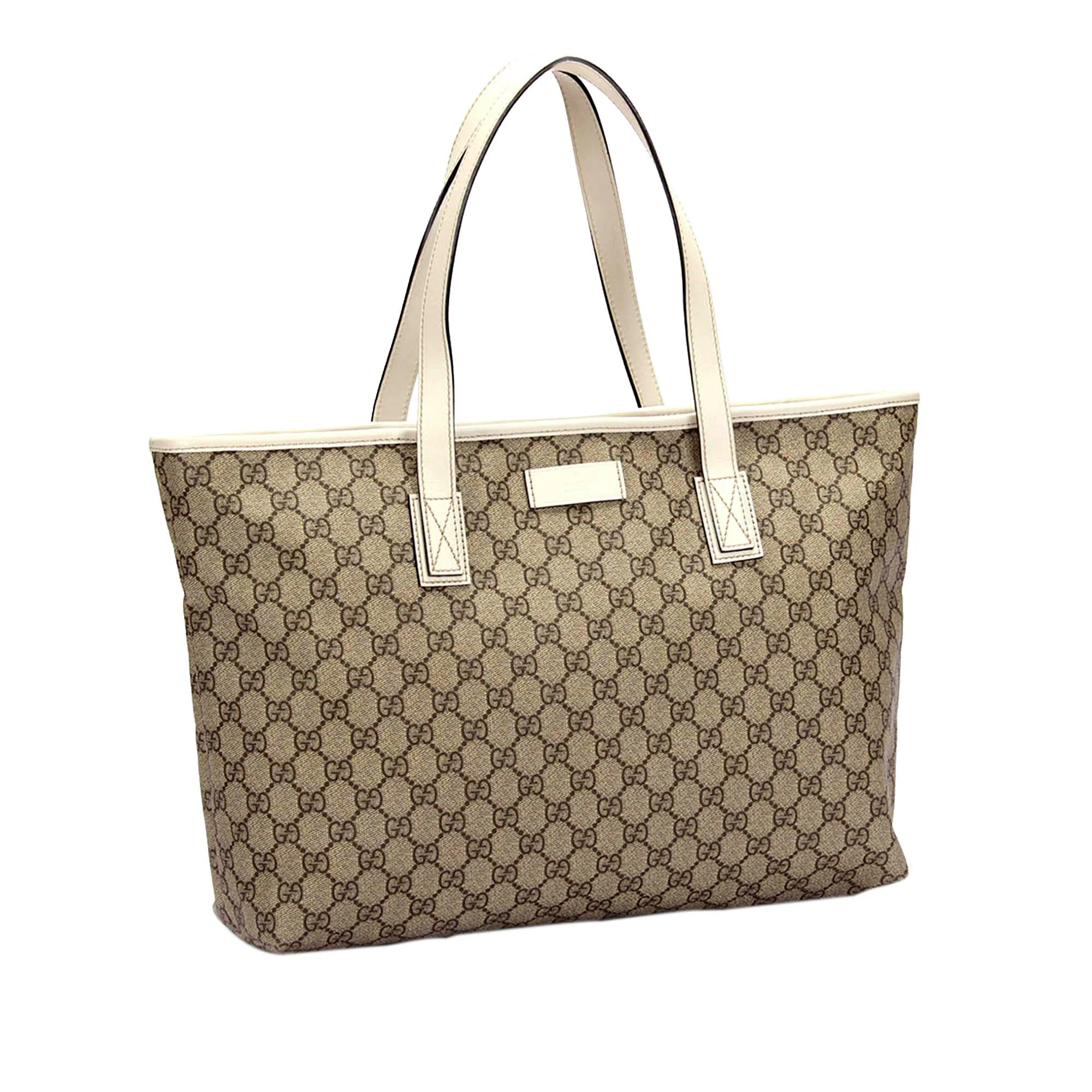 Gucci GG Supreme Tote Bag Brown - Image 2