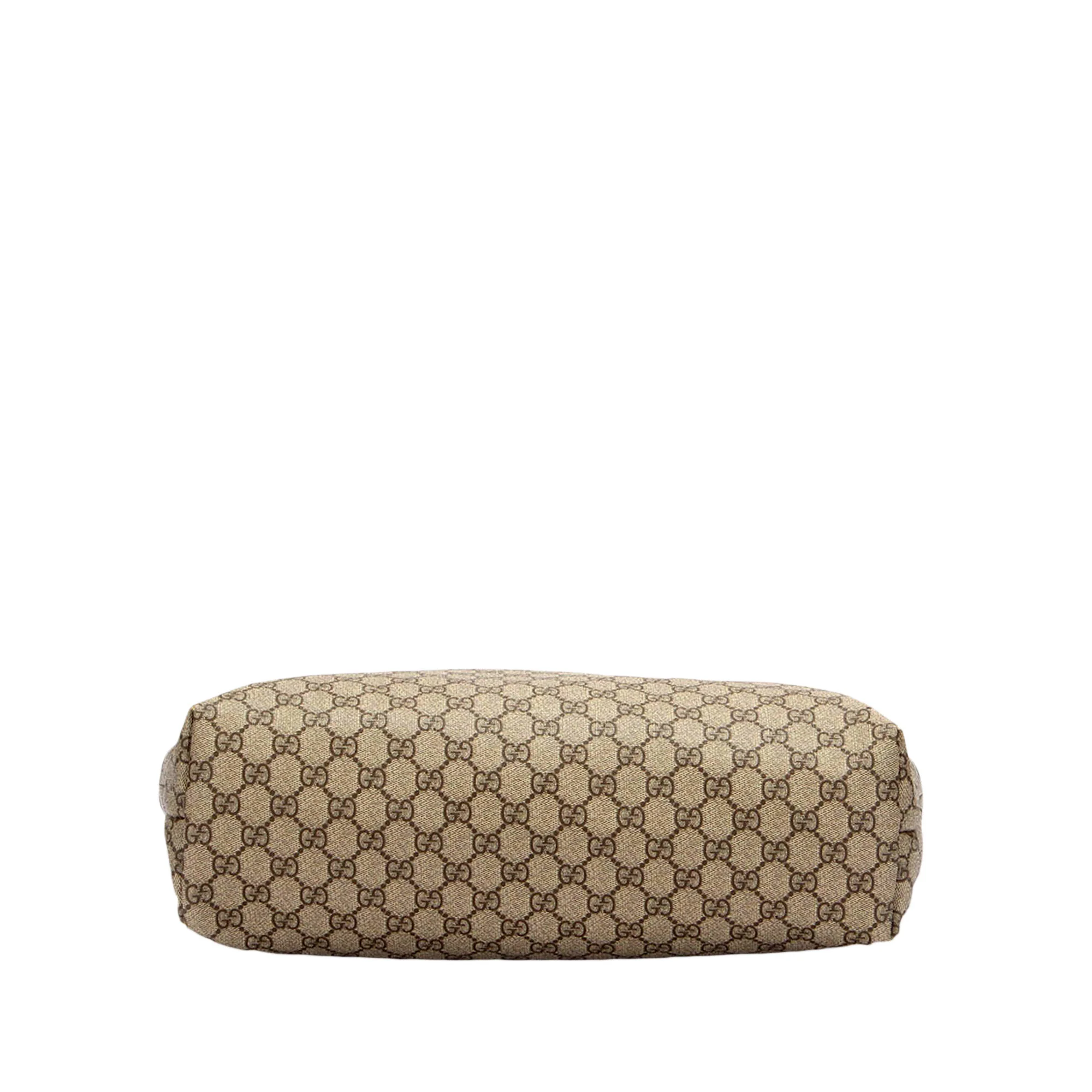 Gucci GG Supreme Tote Bag Brown - Image 4
