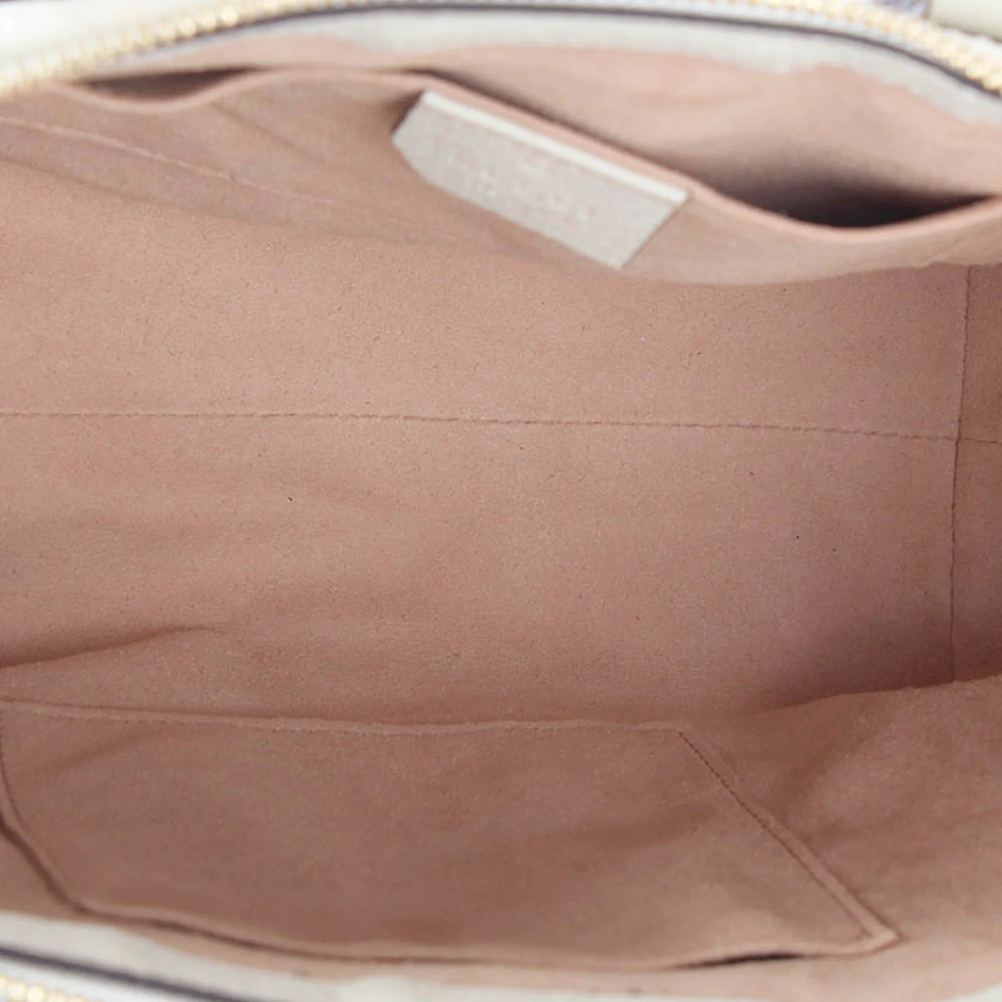 Ophidia Leather Satchel White - Image 5
