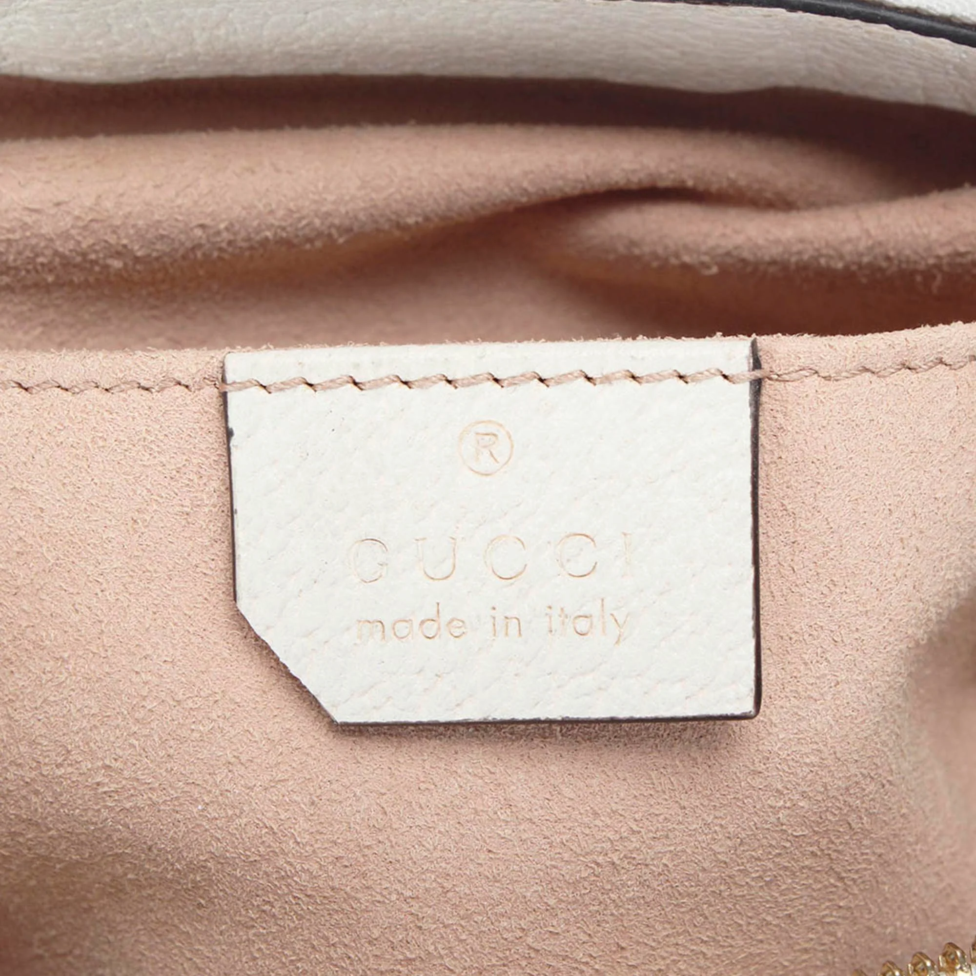 Ophidia Leather Satchel White - Image 6