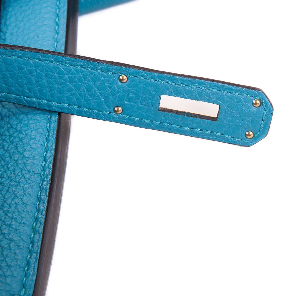 Birkin 35 in Turquoise Togo Leather - Image 11