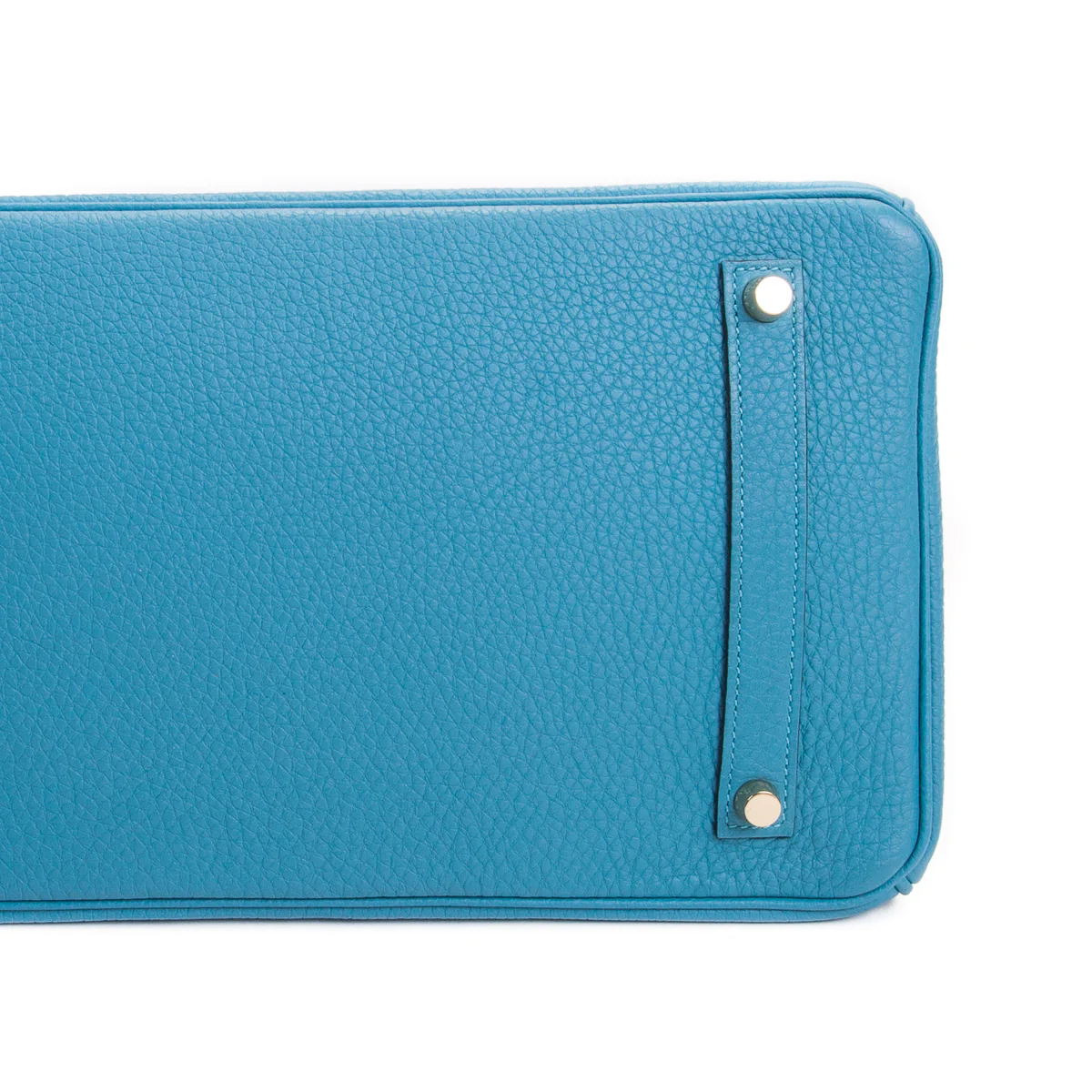 Birkin 35 in Turquoise Togo Leather - Image 18