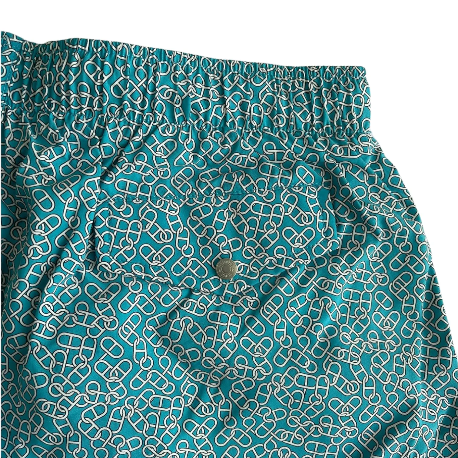 Chaine d'Ancre Boxer de Bain Mini Turquiose - Image 5
