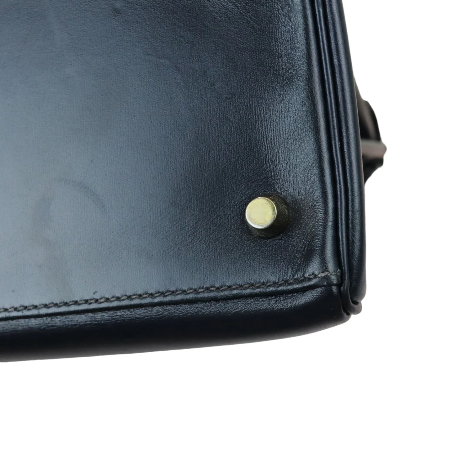 Kelly 32 Vintage Box Dark Blue GHW - Image 8
