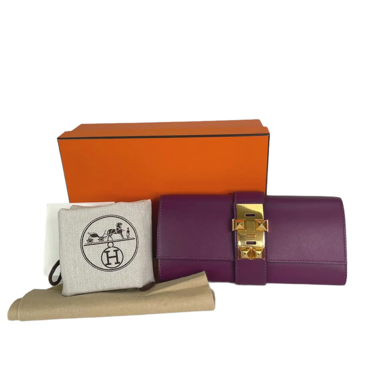 Medor 23 Clutch Swift Leather Tosca - Image 16