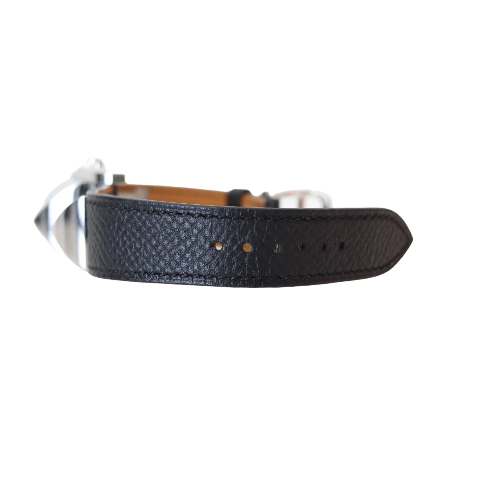 Medor Watch Small 27MM Epsom Black PHW - Image 7