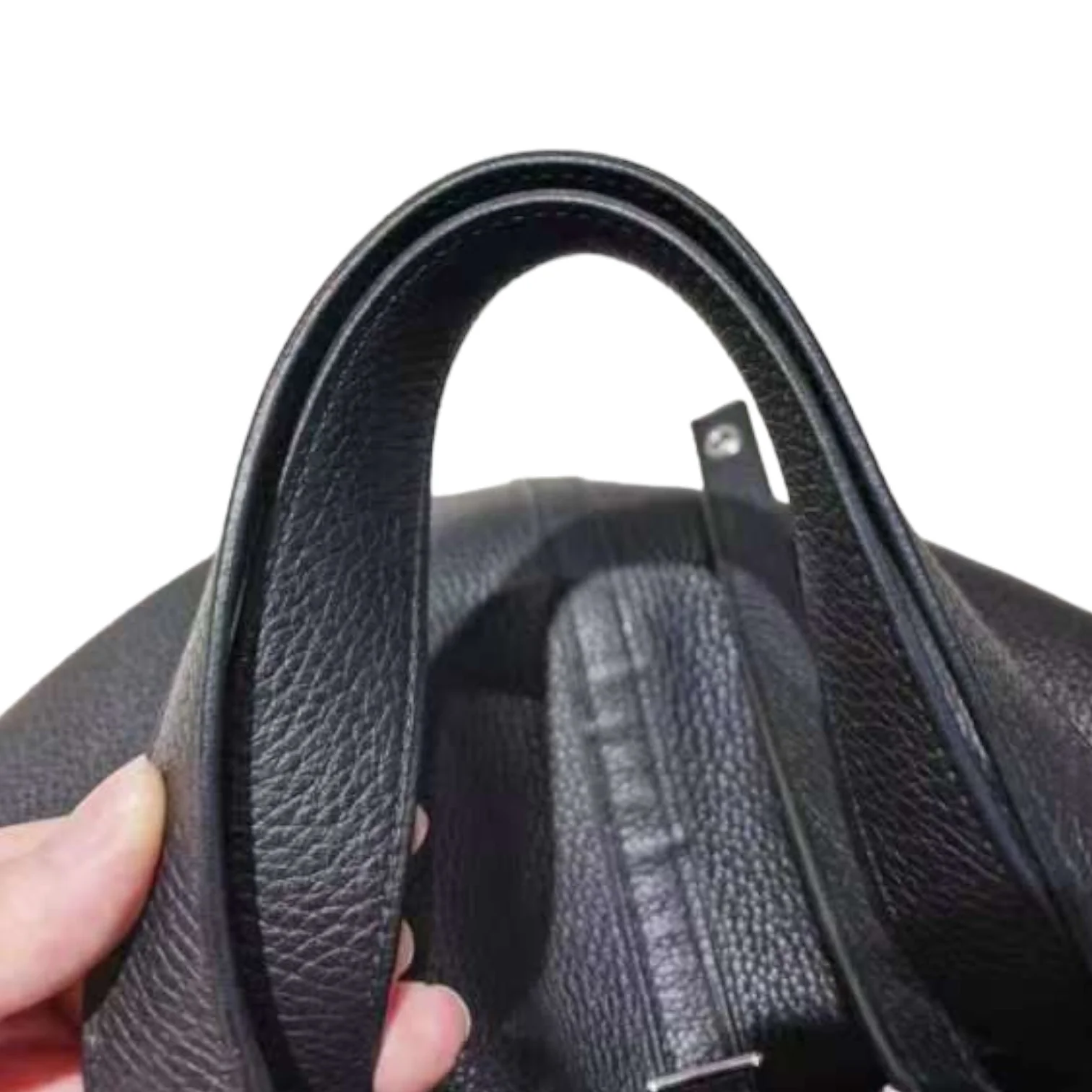 Picotin Lock 22 MM Taurillon Clemence Black PHW - Image 18