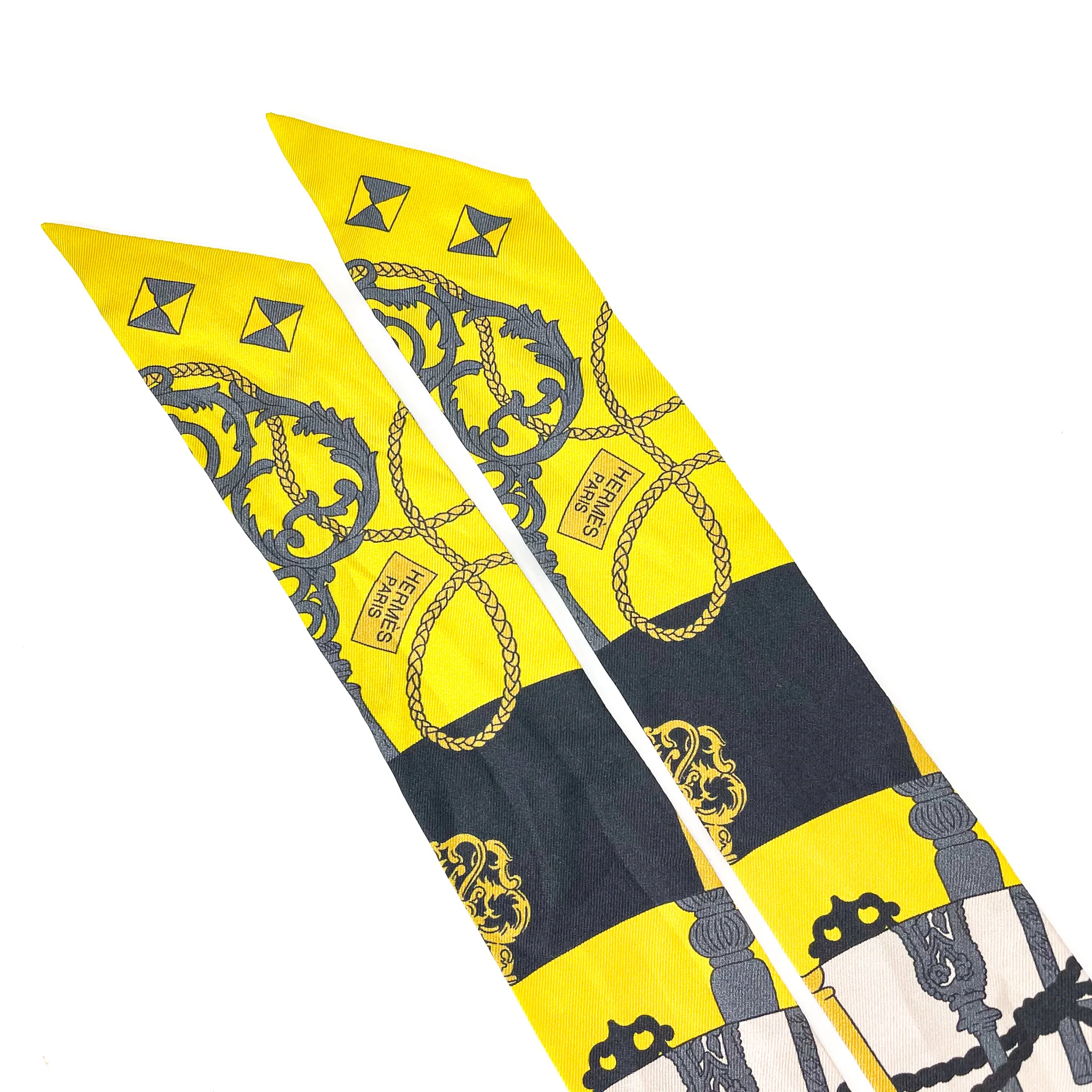 Set of Twilly in Yellow Black and Grey - Image 4