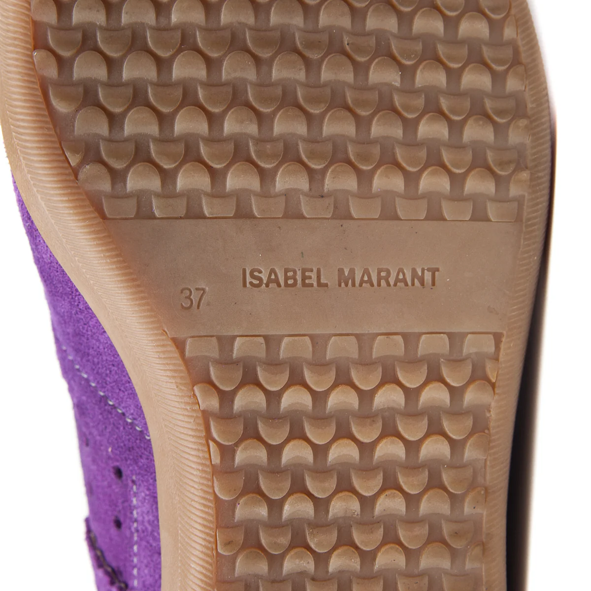 Bobby Concealed Wedge Suede Sneakers Purple Size 37 - Image 7