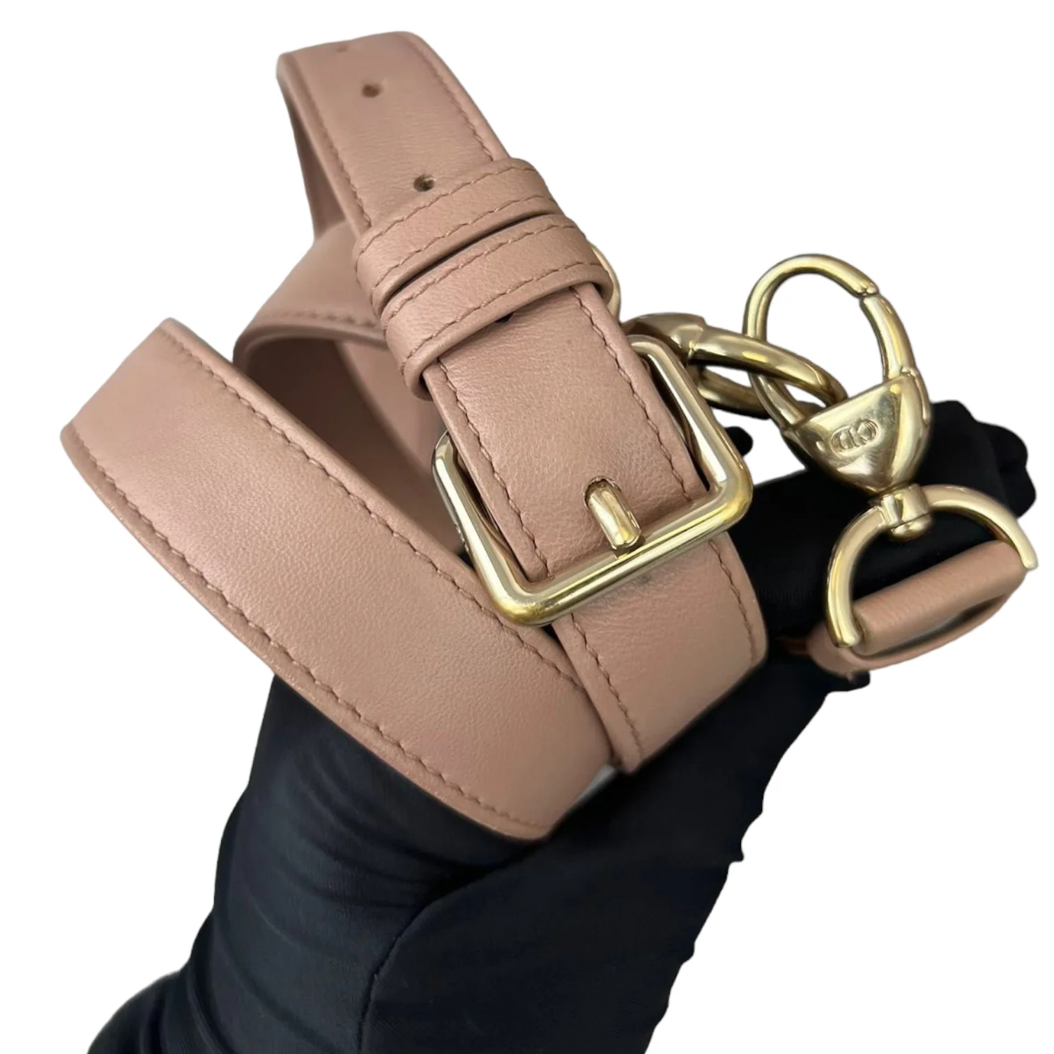 Lady Dior Lambskin Medium Beige GHW - Image 14