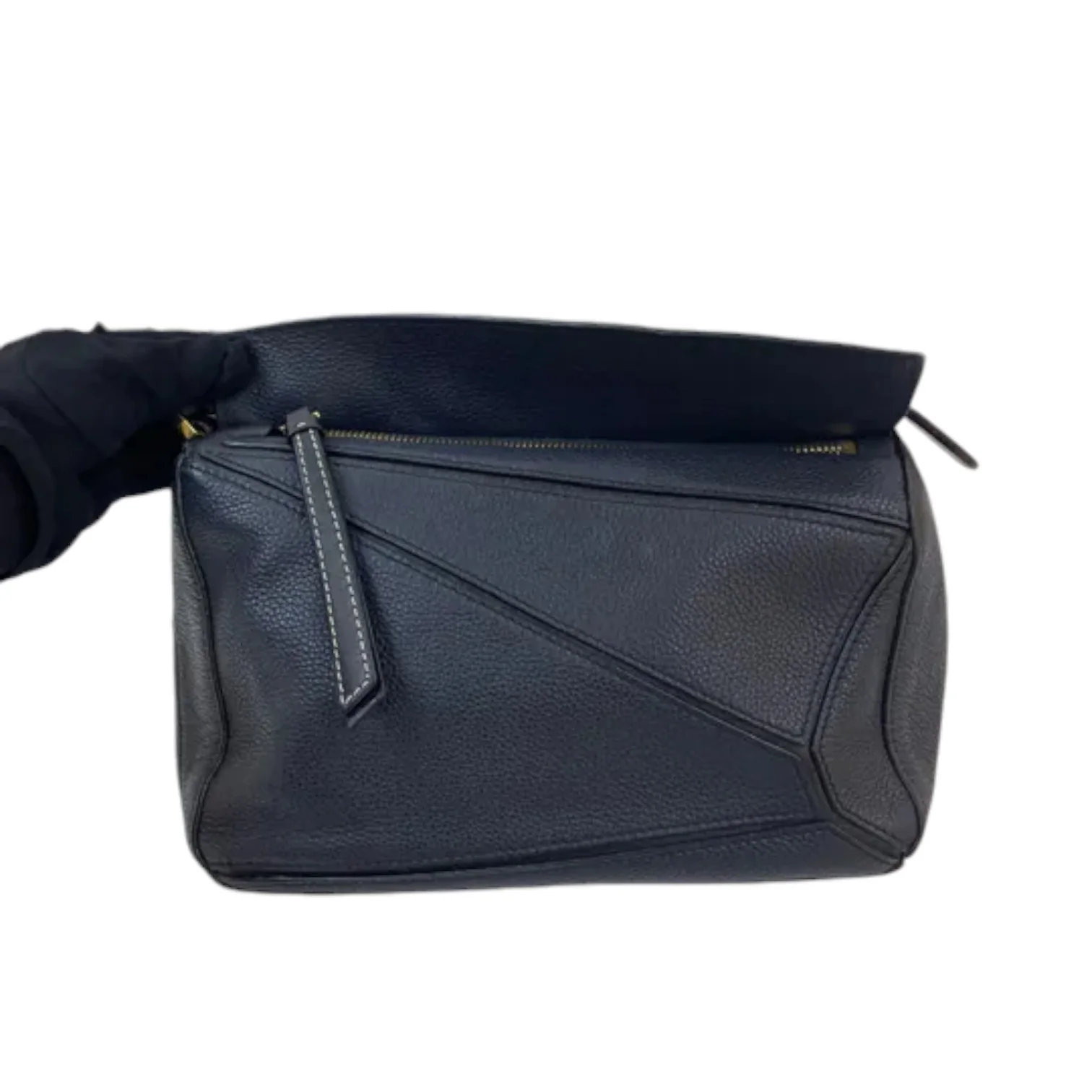 Puzzle Small Crossbody Calfskin Midnight Blue GHW - Image 2