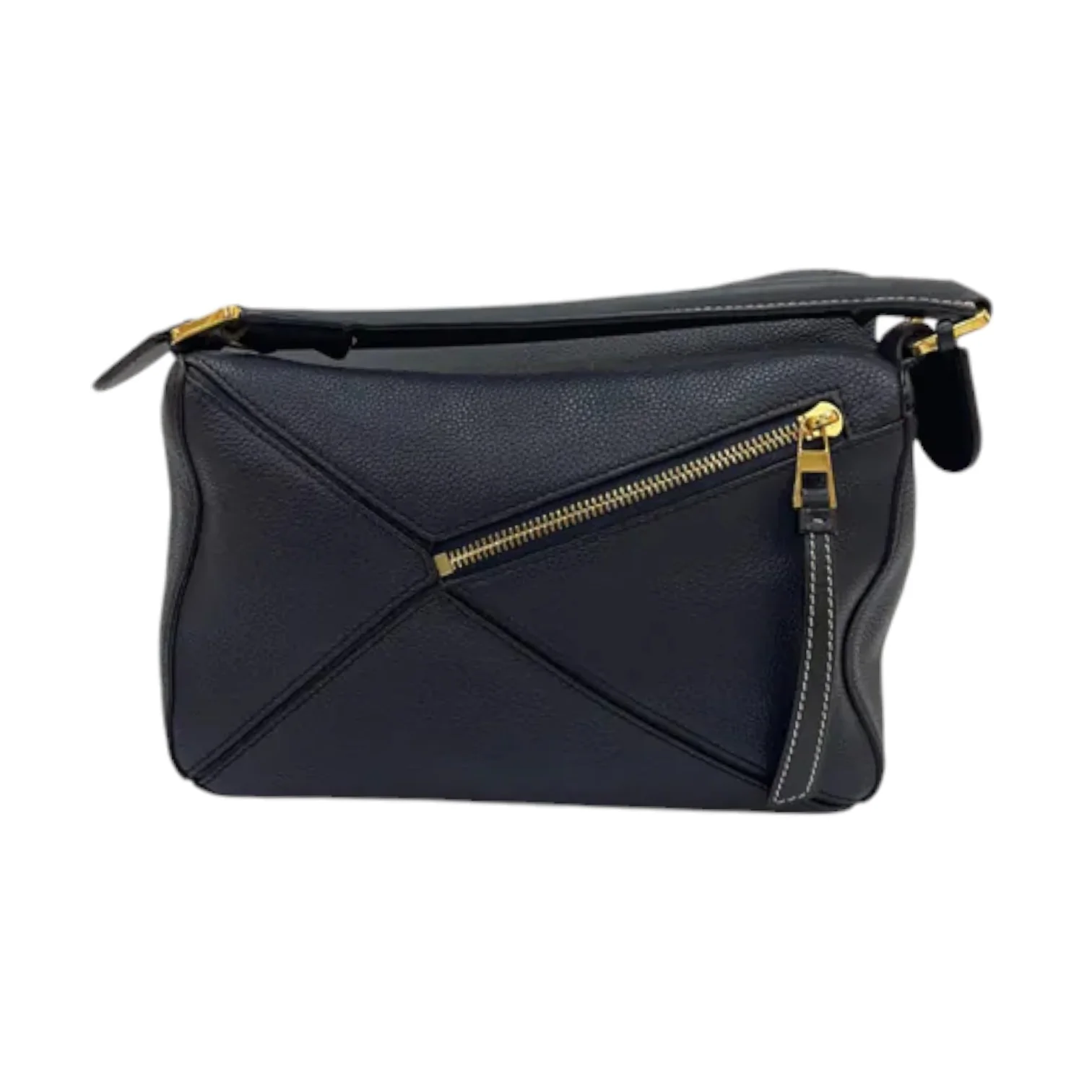 Puzzle Small Crossbody Calfskin Midnight Blue GHW - Image 4