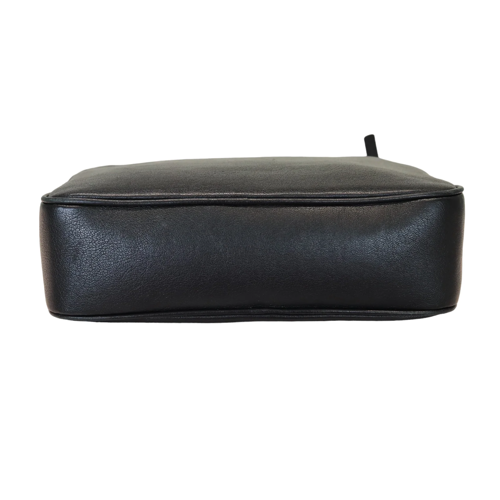 Lou Camera Bag Leather Black SHW - Image 3