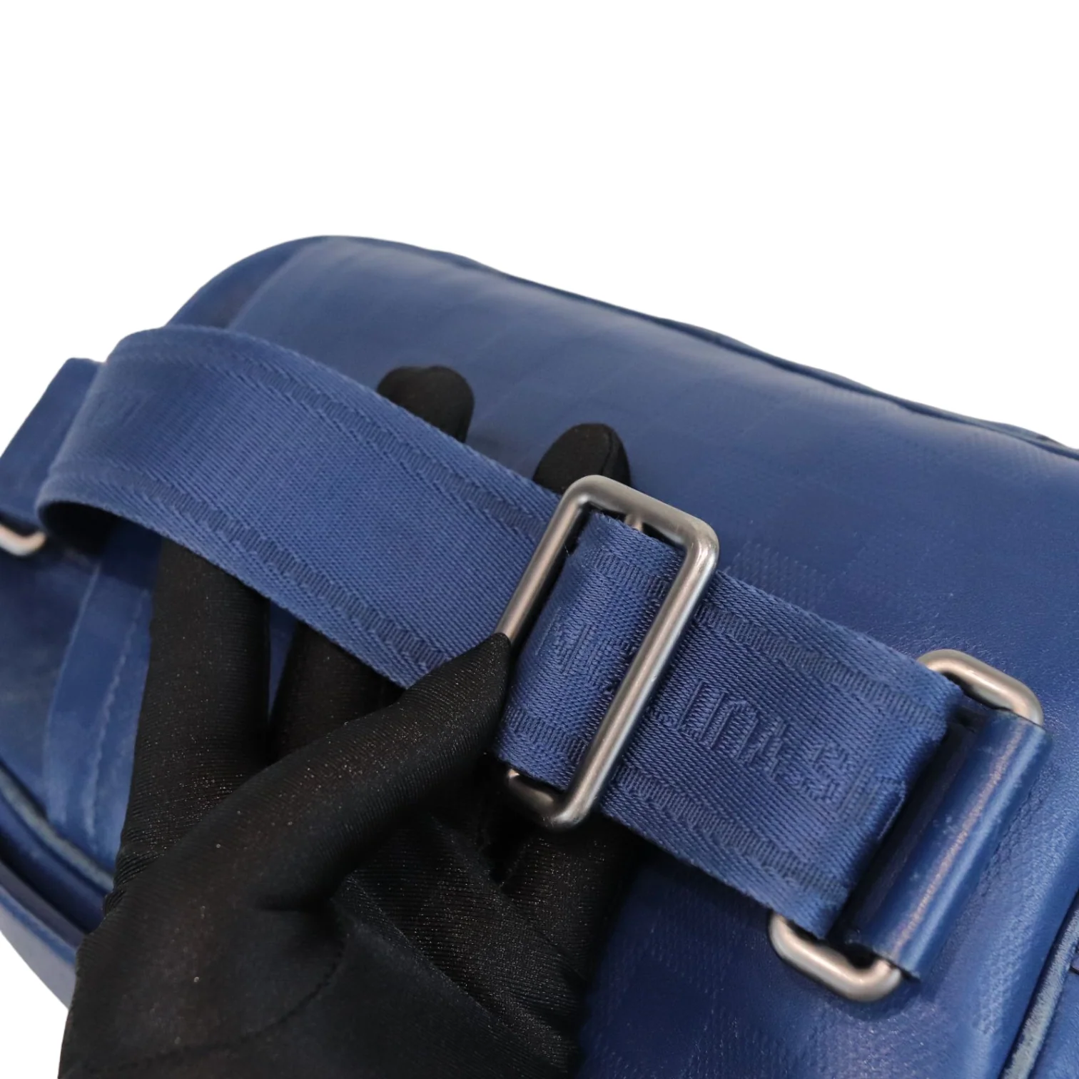 Ambler Leather Blue Bag - Image 17