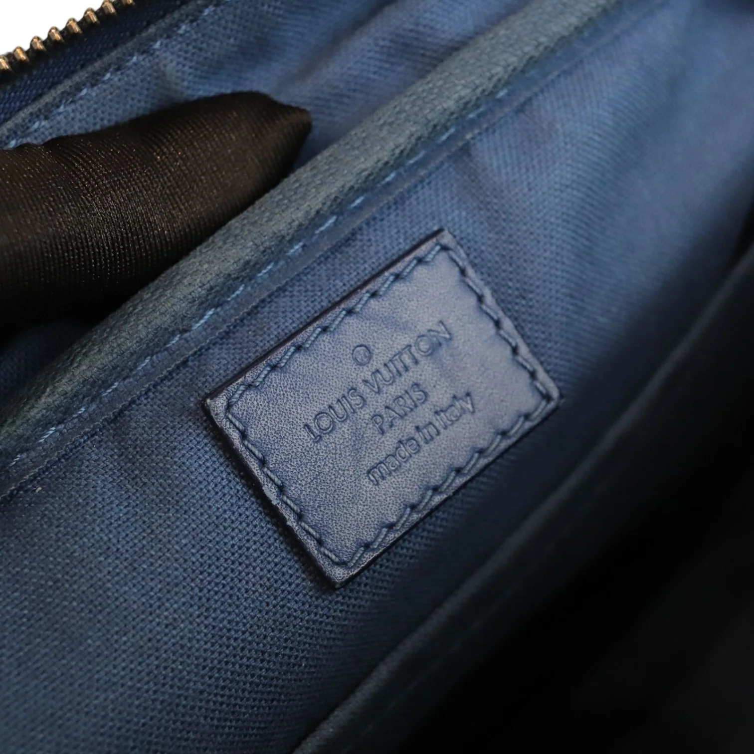 Ambler Leather Blue Bag - Image 19