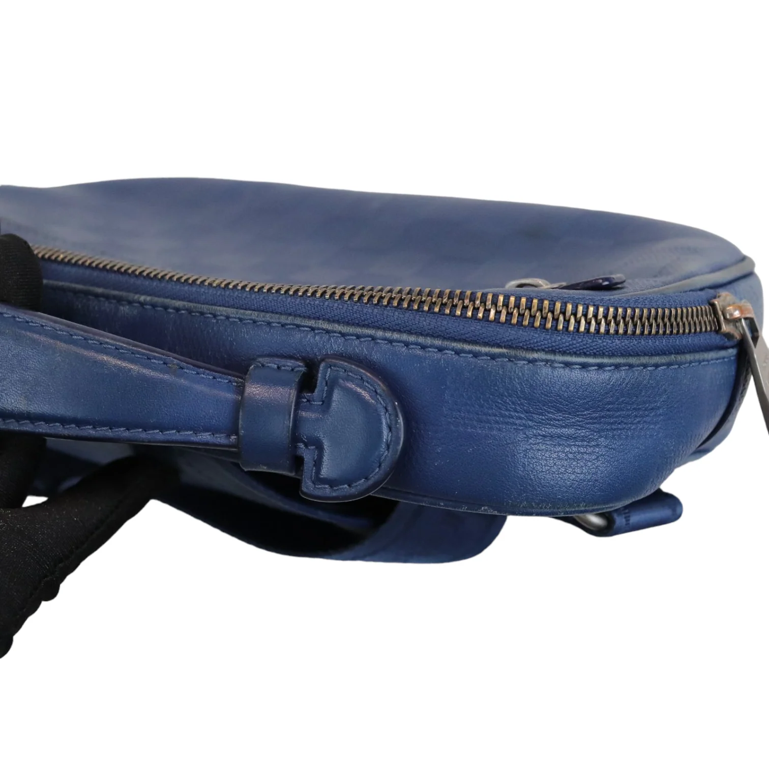 Ambler Leather Blue Bag - Image 4