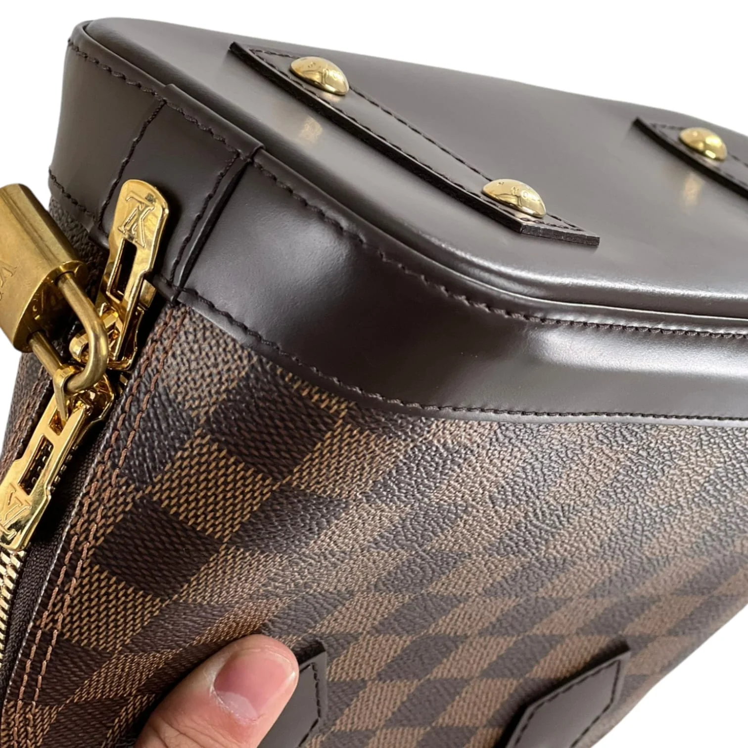 BB Alma Damier Ebene Brown GHW - Image 6