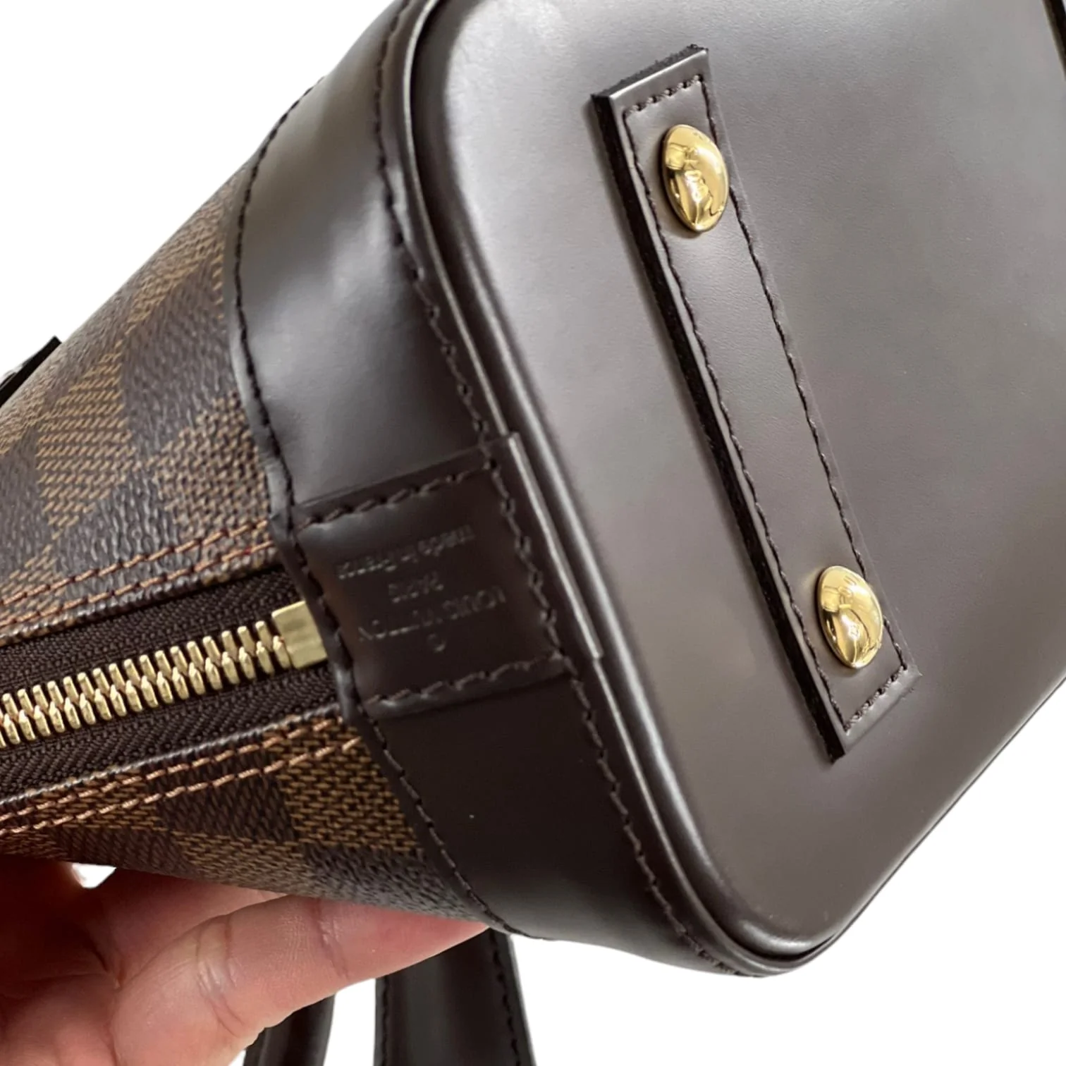 BB Alma Damier Ebene Brown GHW - Image 7