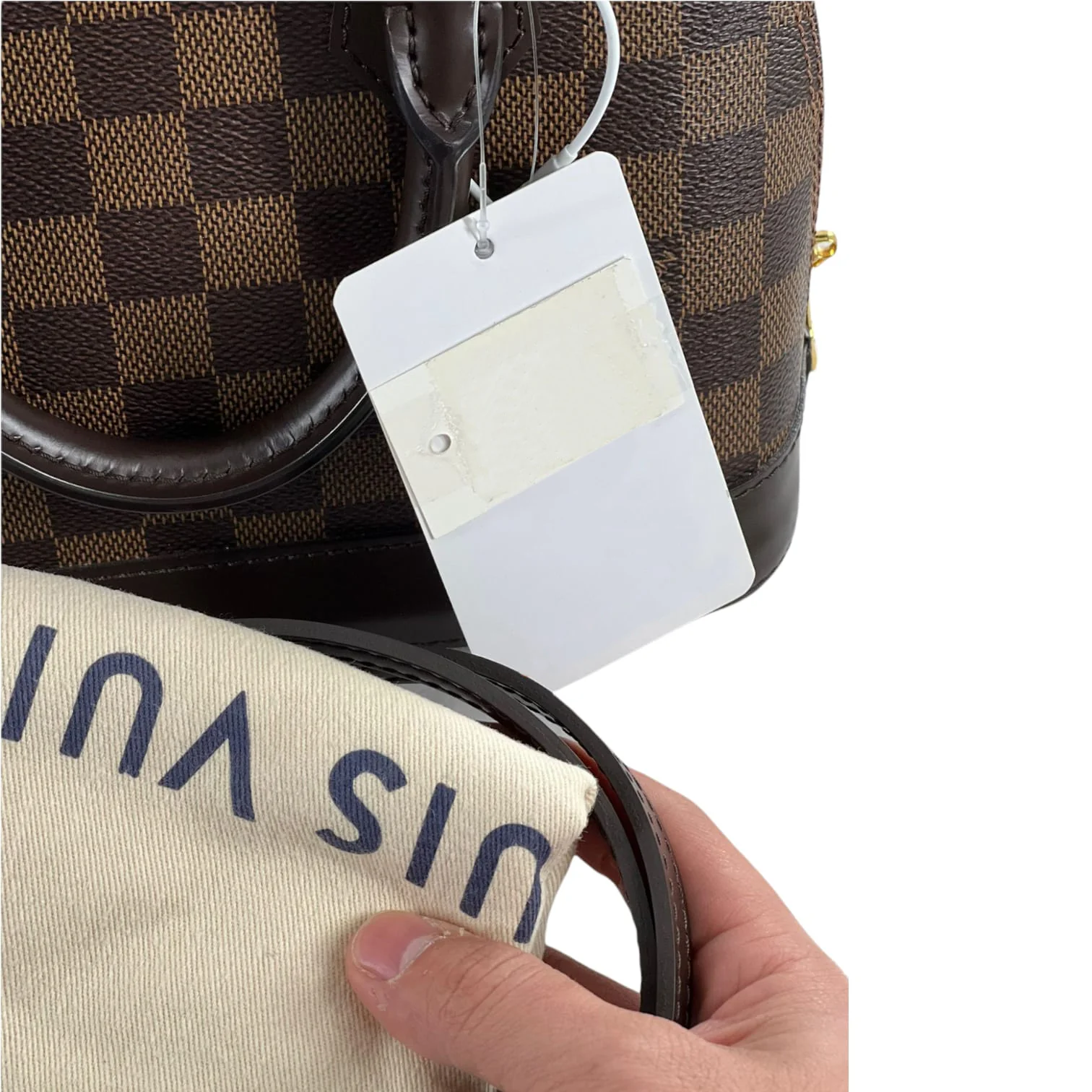 BB Alma Damier Ebene Brown GHW - Image 8