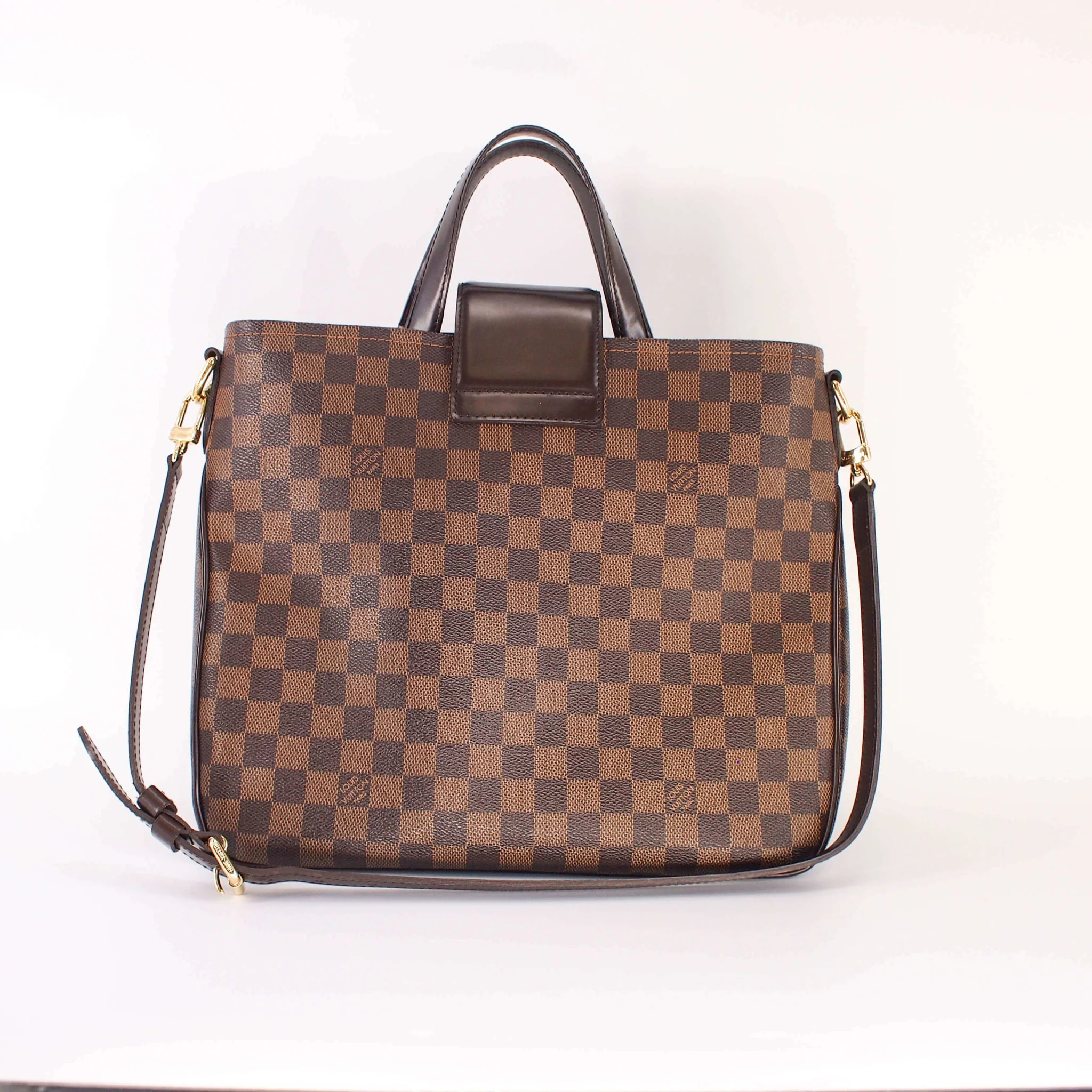 Canvas Cabas Rosebery Bag in Damier Ebene - Image 2