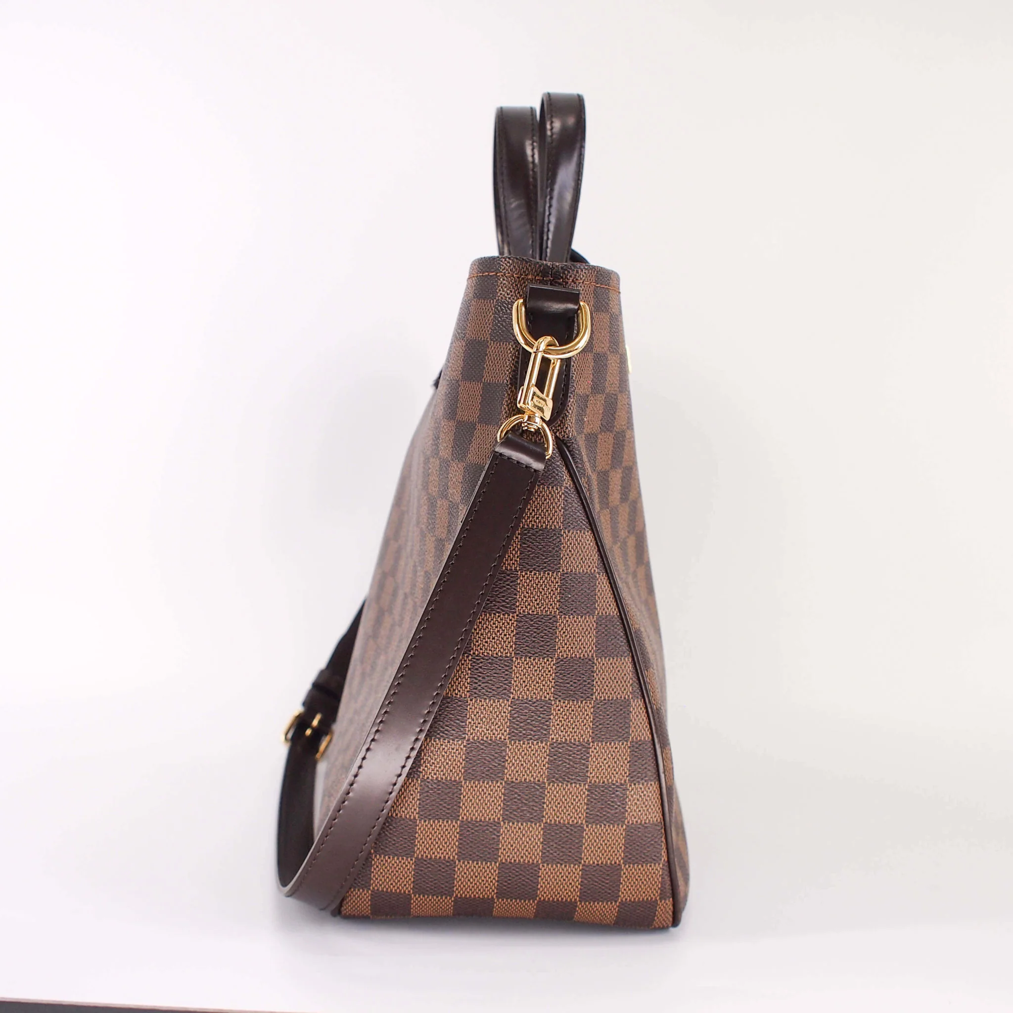 Canvas Cabas Rosebery Bag in Damier Ebene - Image 4