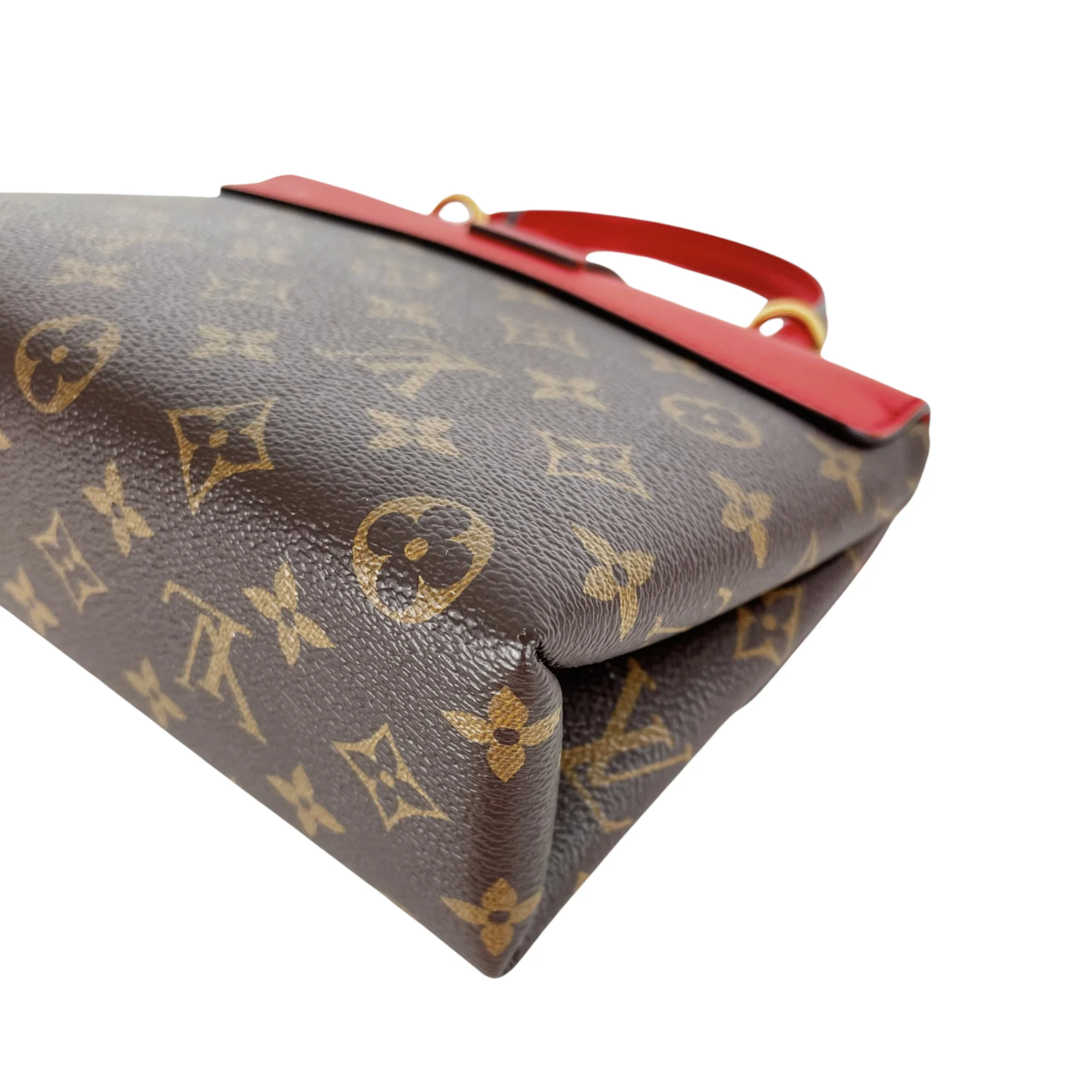 Locky BB Monogram Canvas Brown/Red GHW - Image 10
