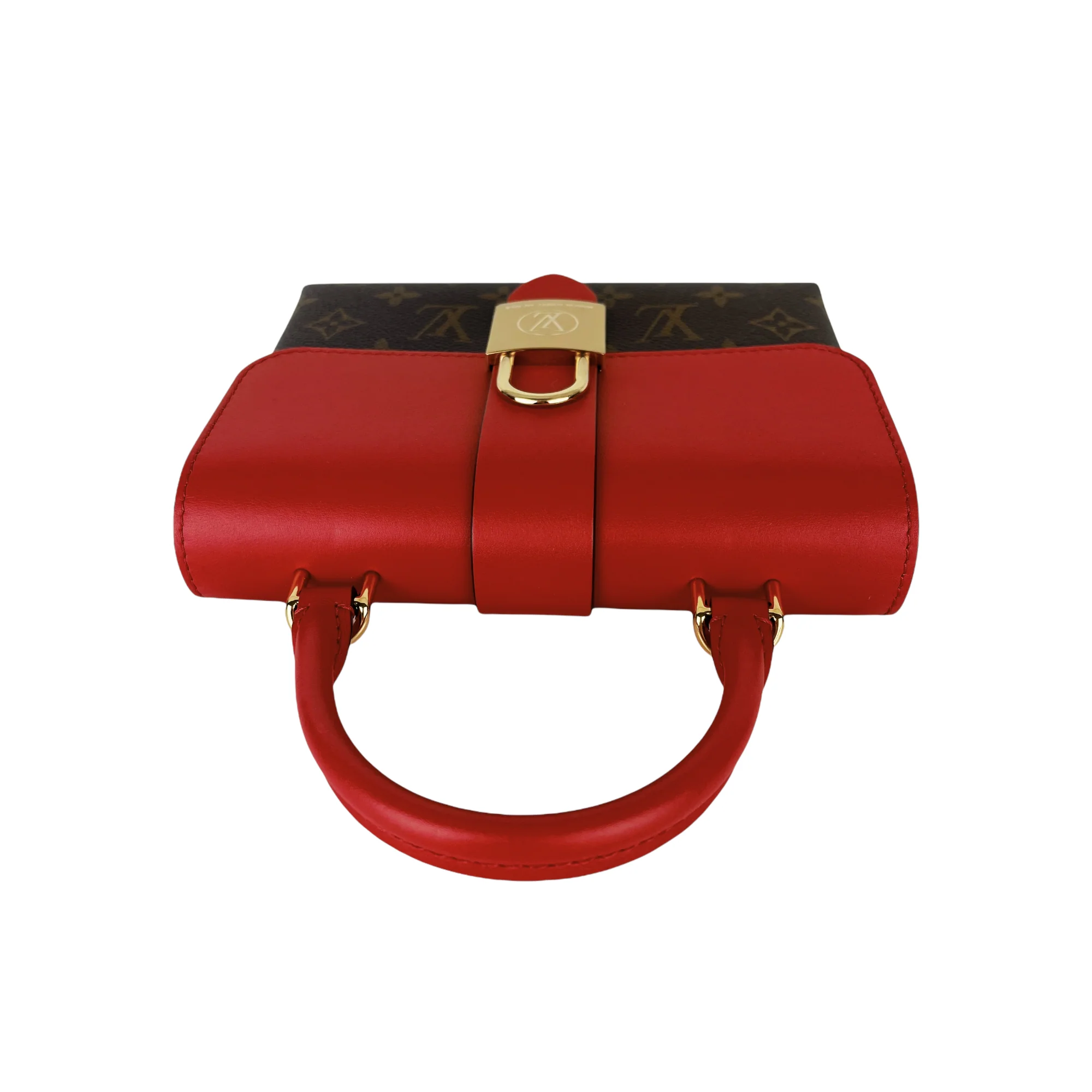 Locky BB Monogram Canvas Brown/Red GHW - Image 4