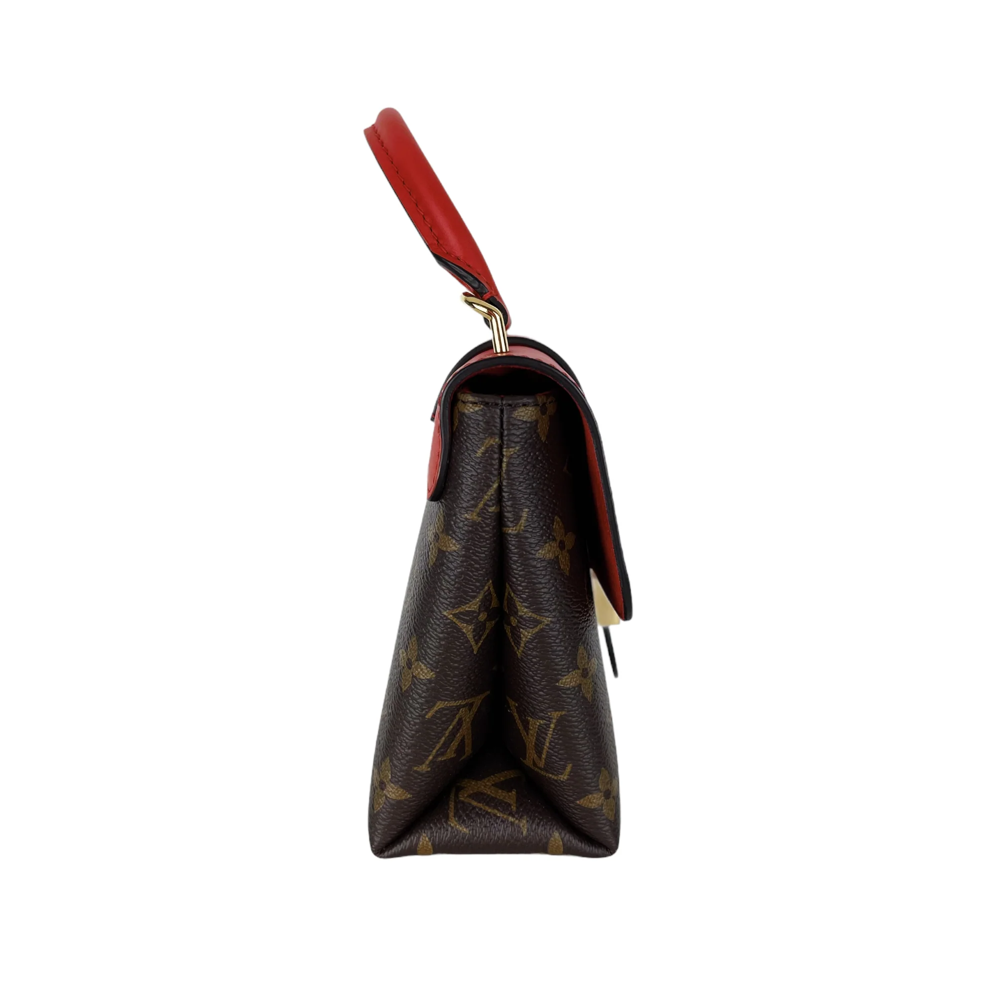 Locky BB Monogram Canvas Brown/Red GHW - Image 7