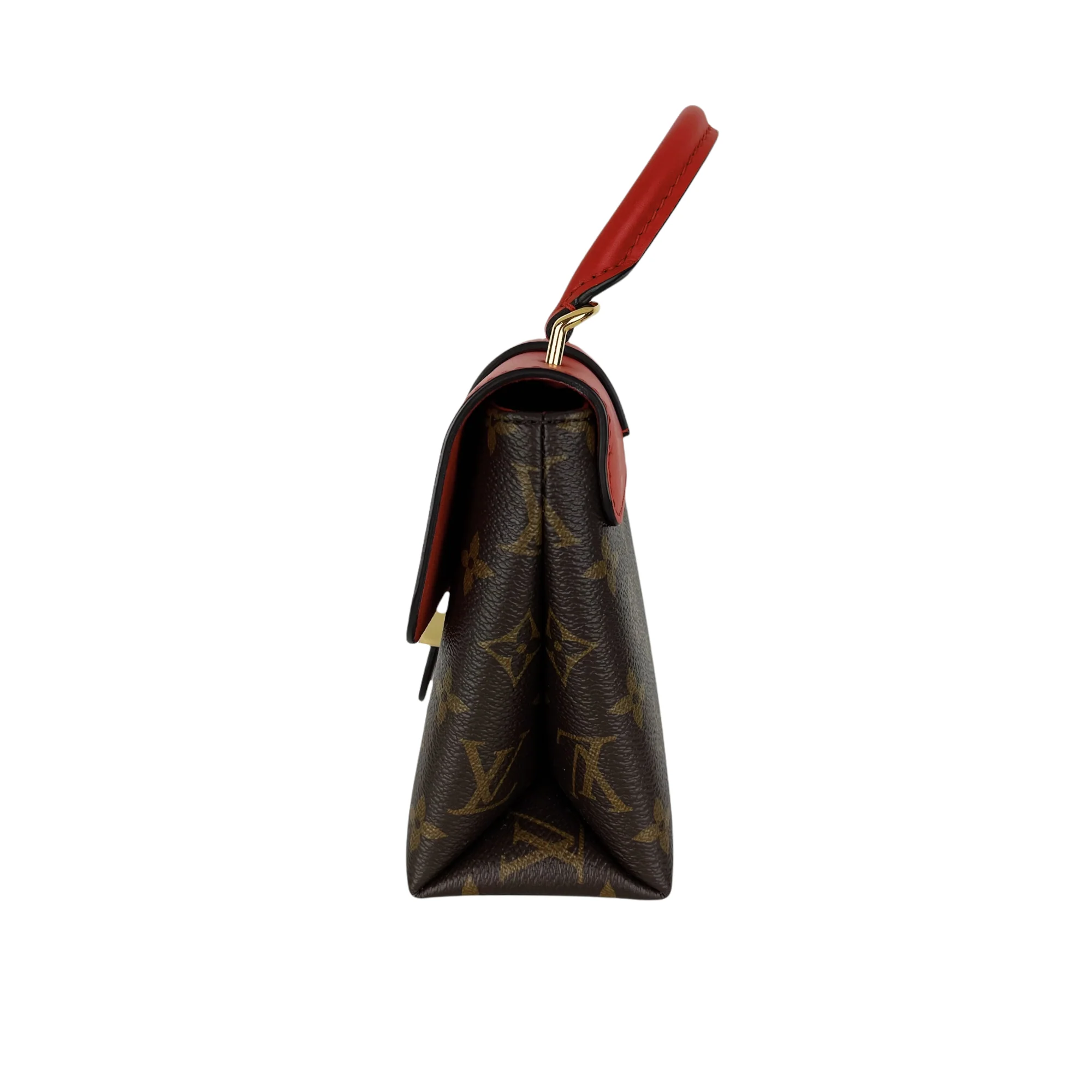 Locky BB Monogram Canvas Brown/Red GHW - Image 8