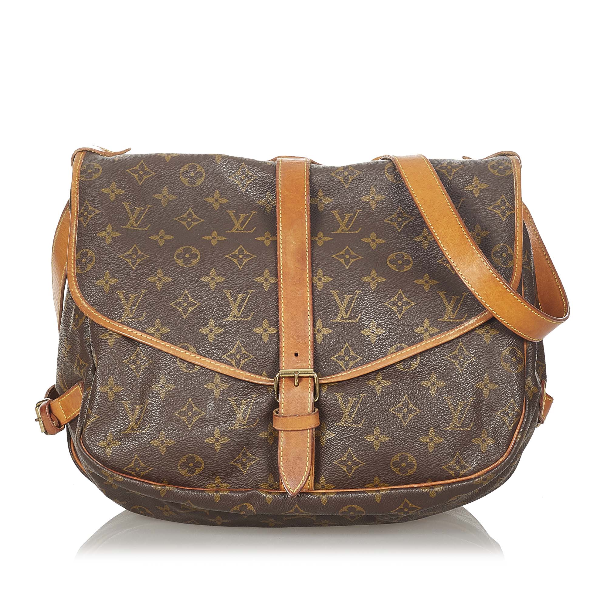 Monogram Saumur 35 Brown