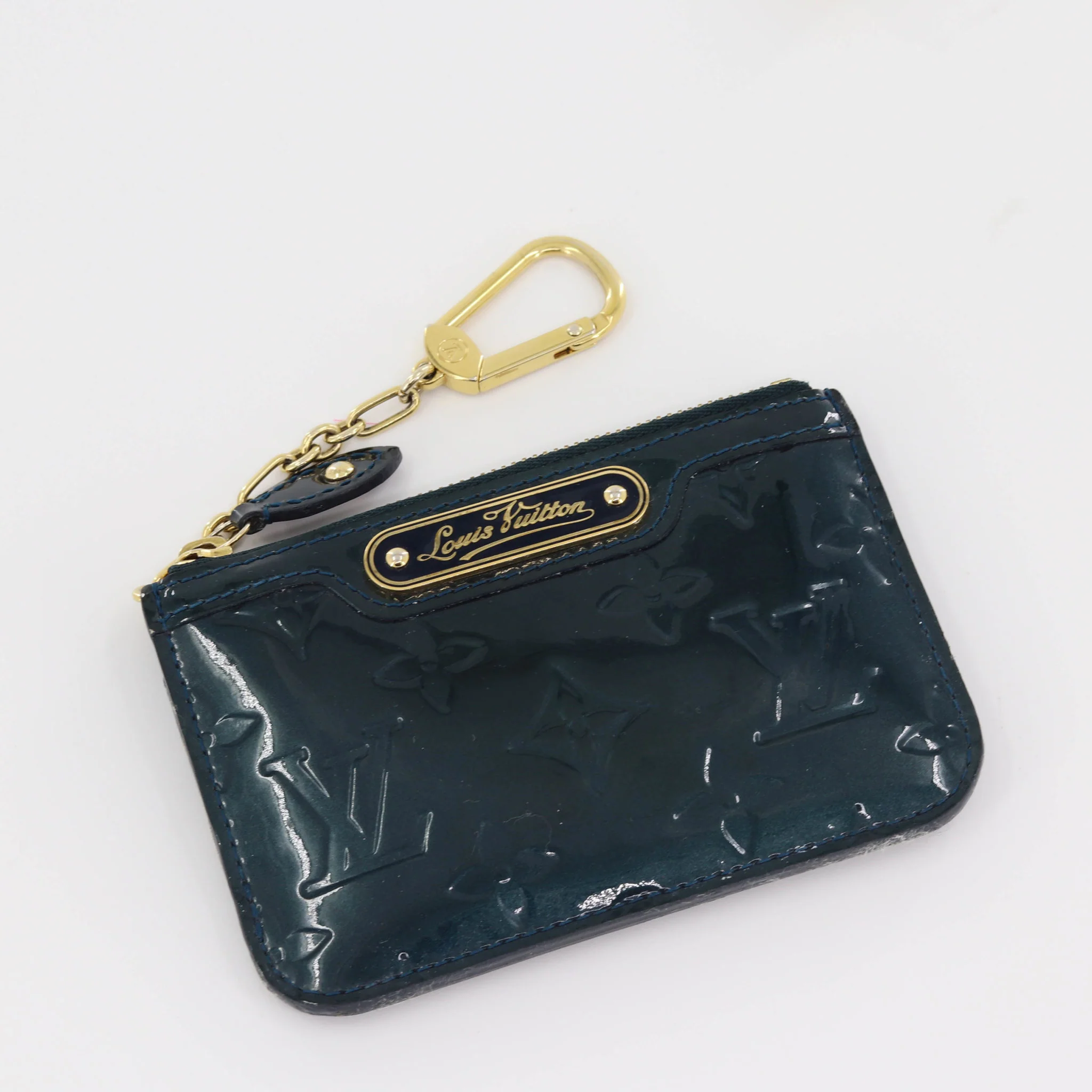 Patent Card Holder Coin Pouch Key Ring - Image 11