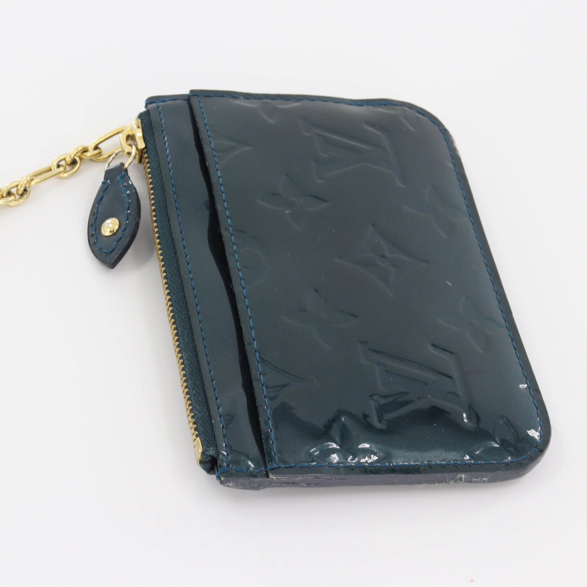 Patent Card Holder Coin Pouch Key Ring - Image 9
