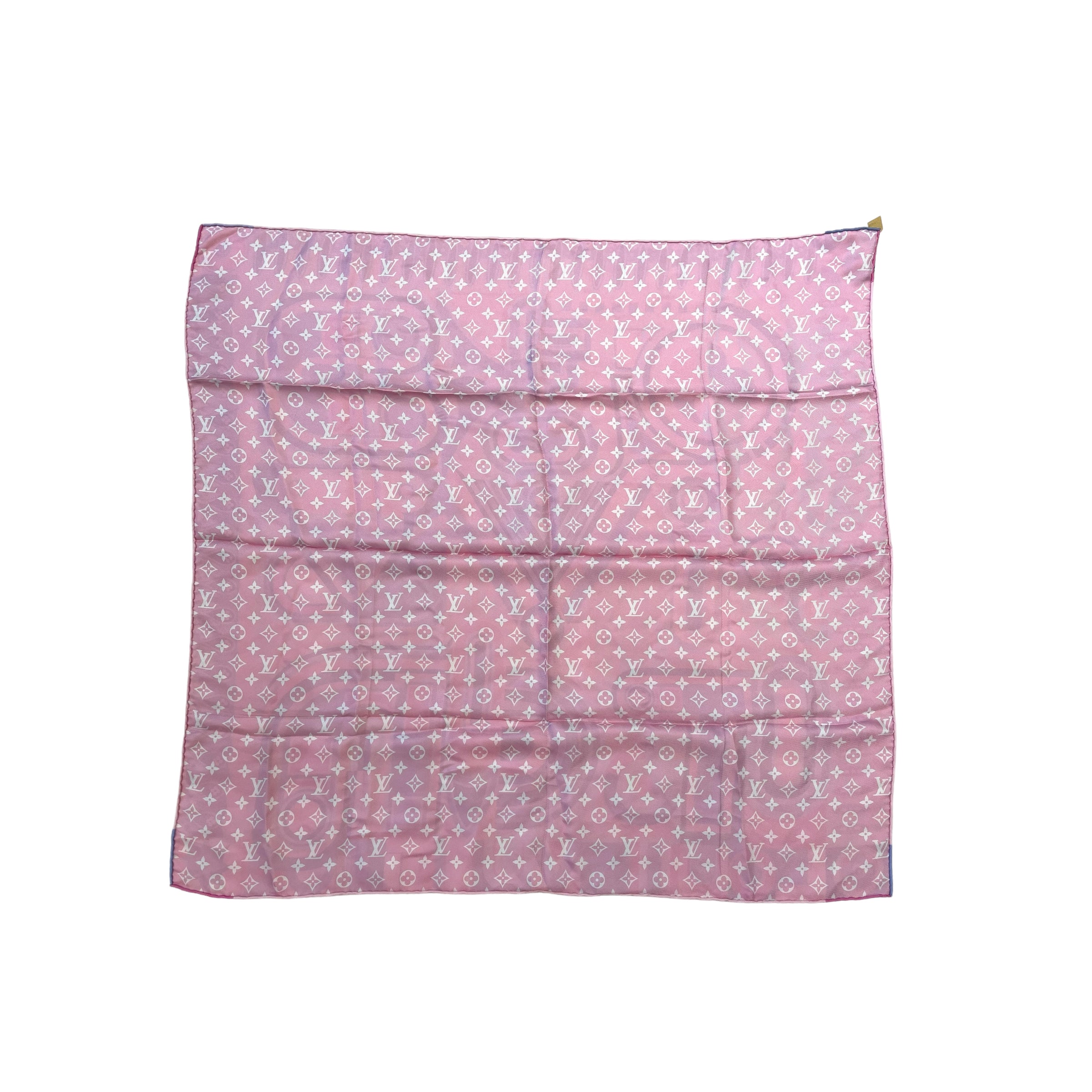 Baby Pink Silk Scarf - Image 2