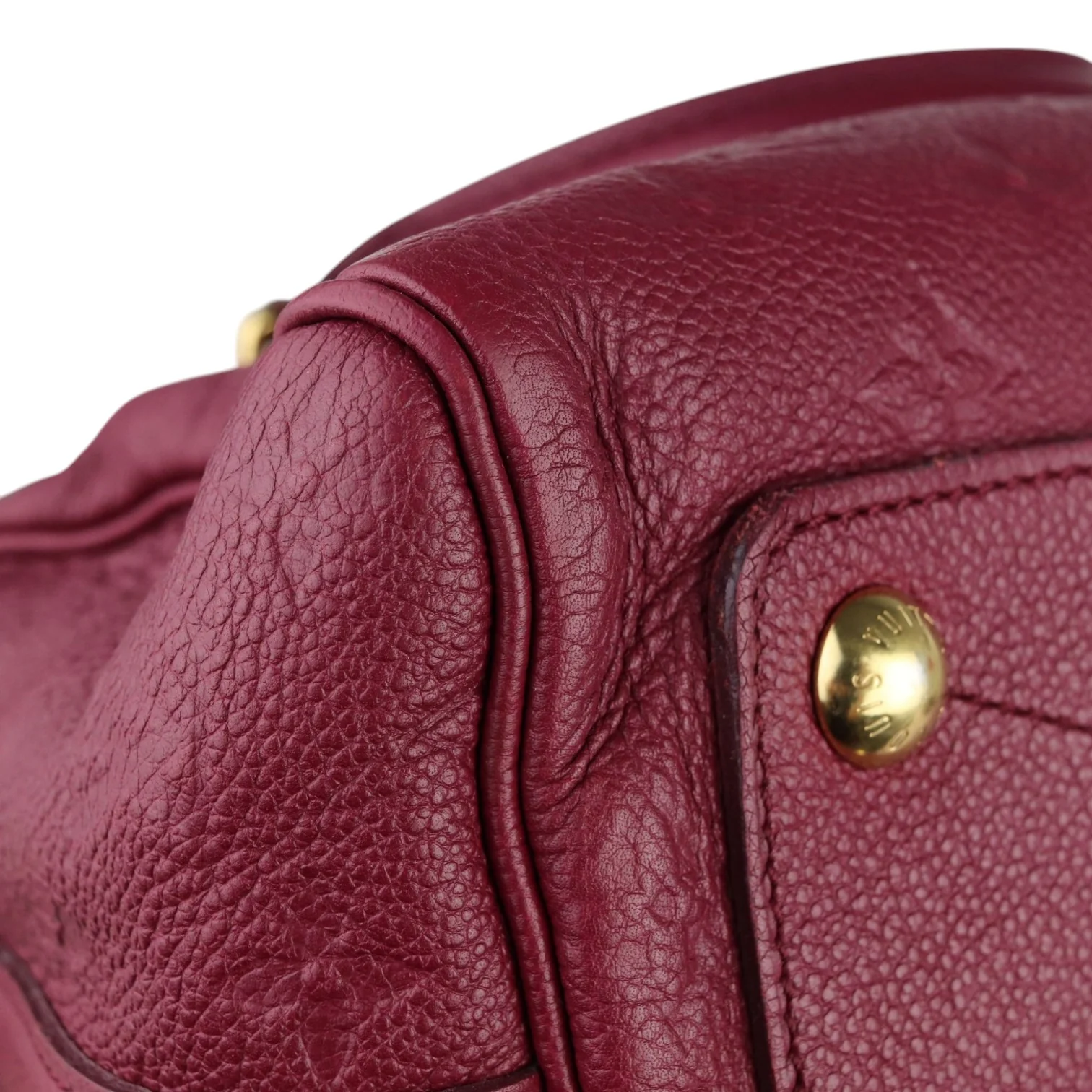 Speedy 25 Empreinte Bandouliere Burgundy GHW - Image 11